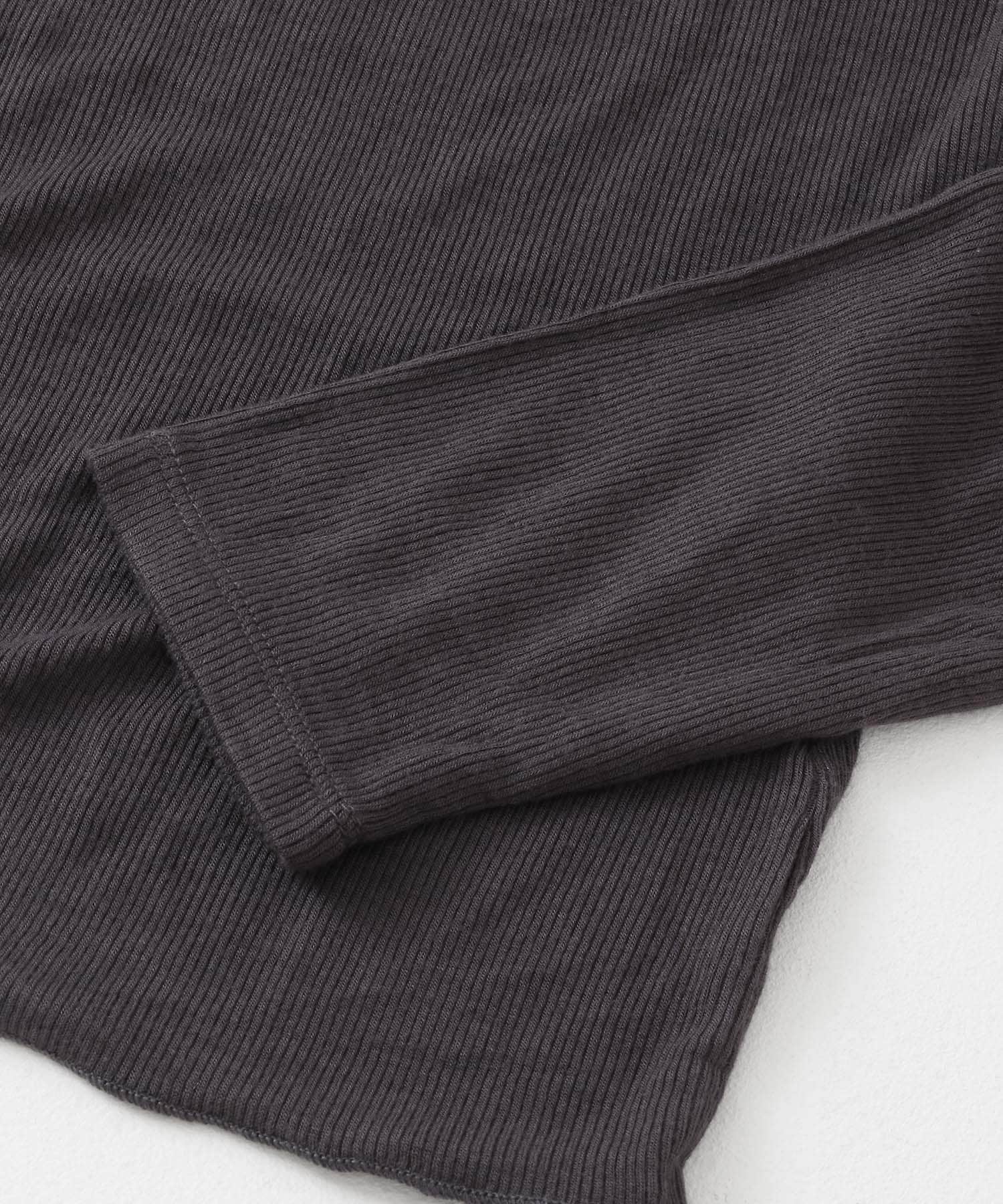 メローハイネックトップ CHARCOAL one
