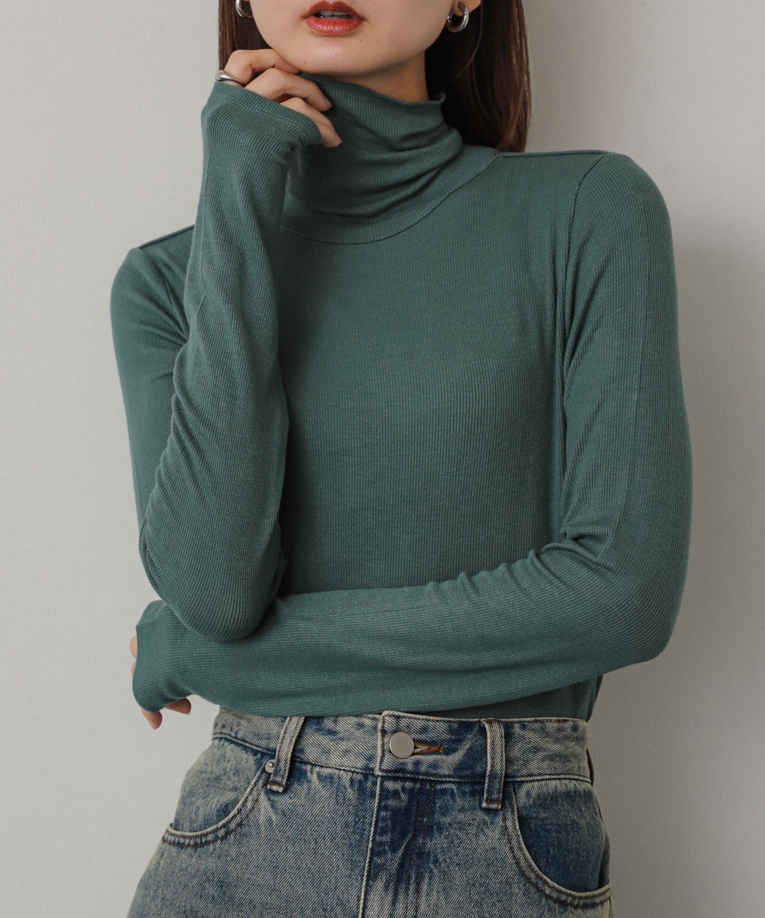 身長：169cm サイズ：one