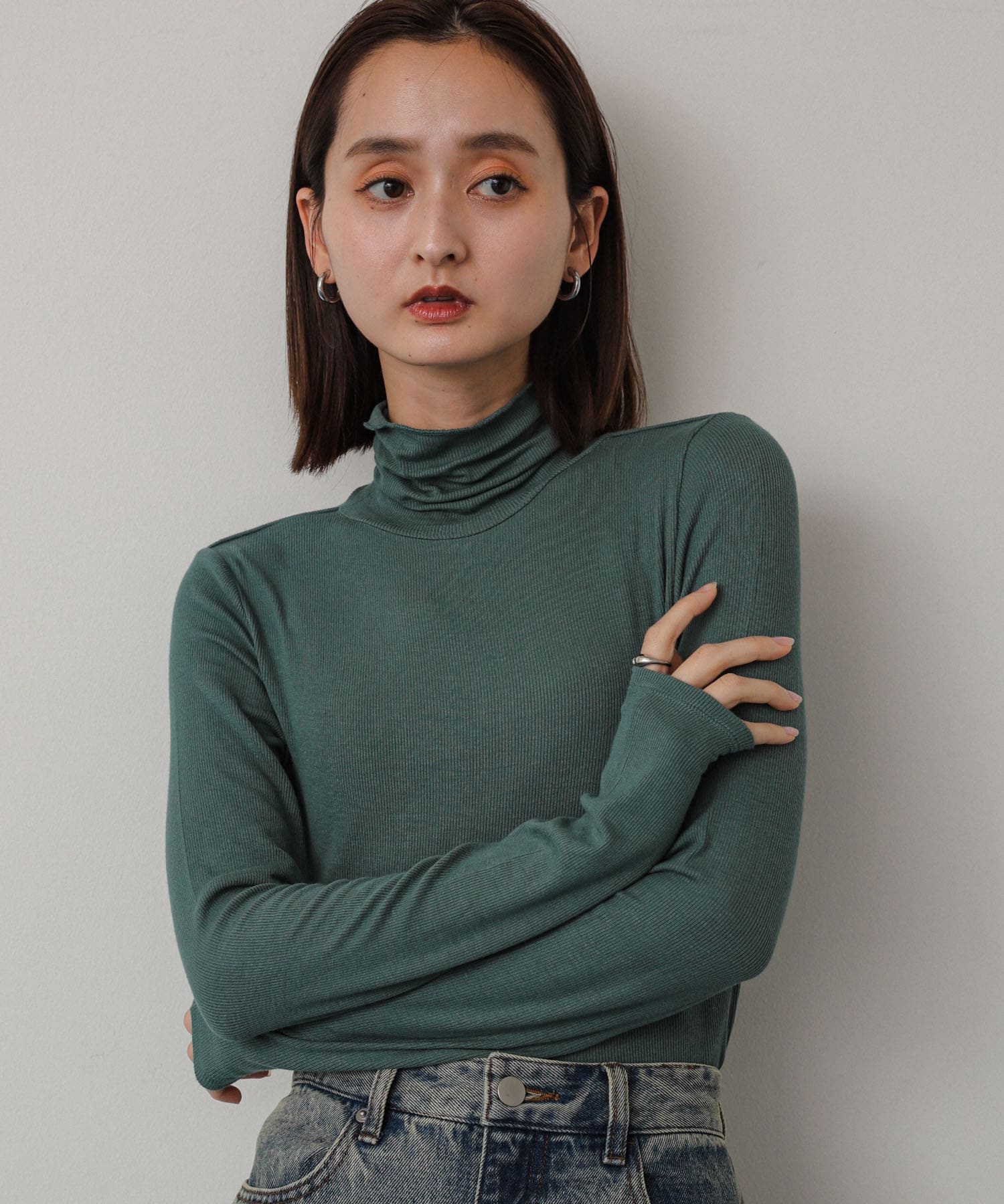 身長：169cm サイズ：one