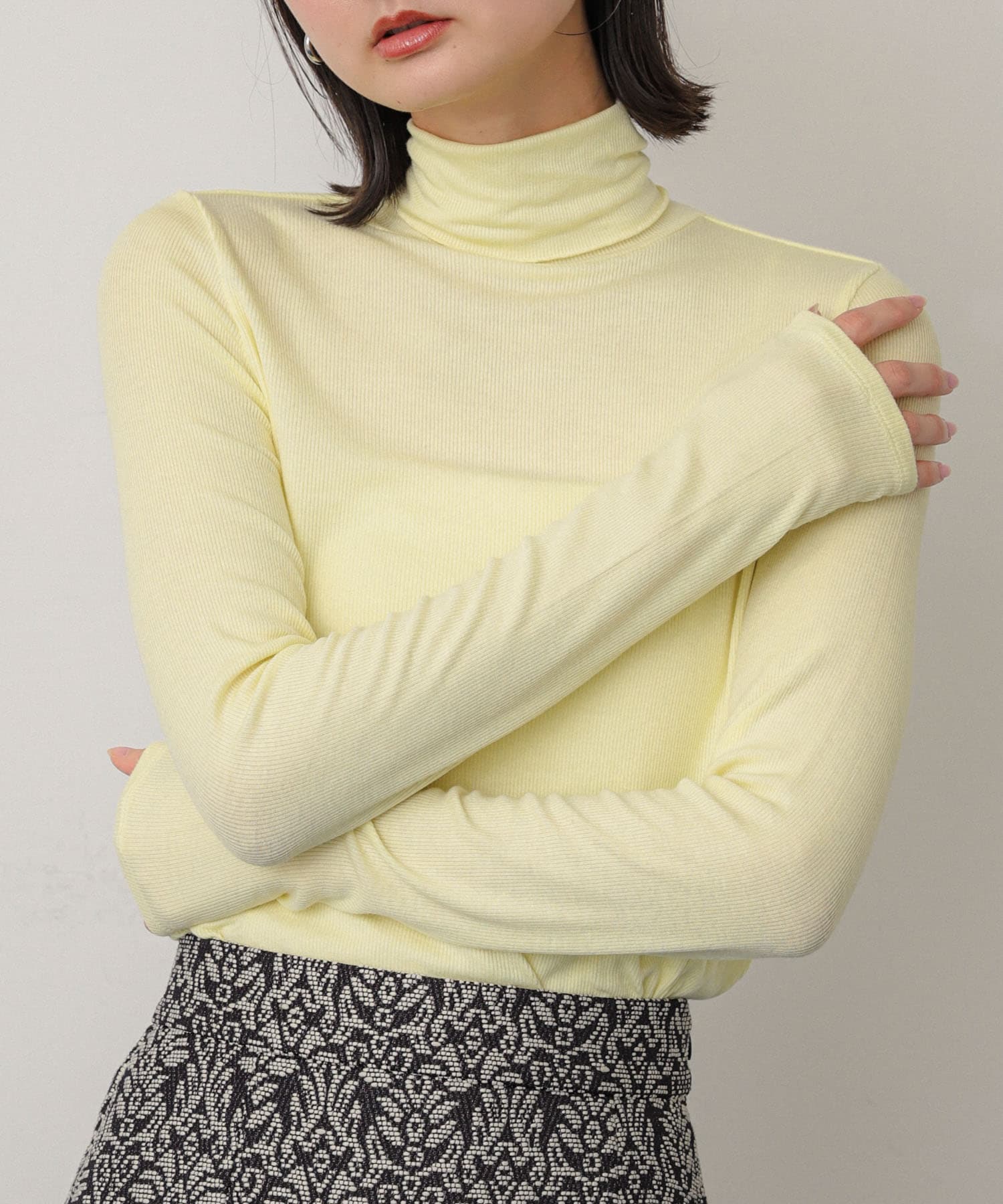 身長：169cm サイズ：one