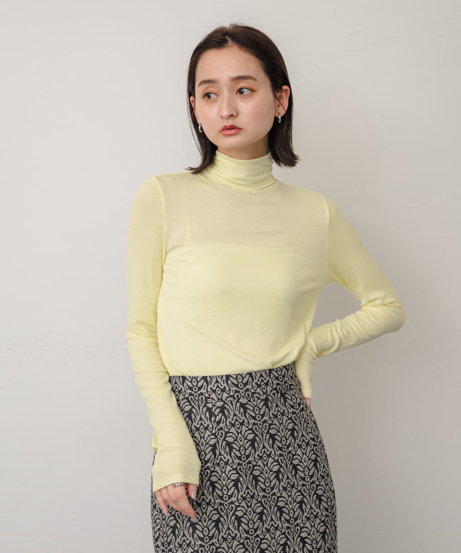 身長：169cm サイズ：one