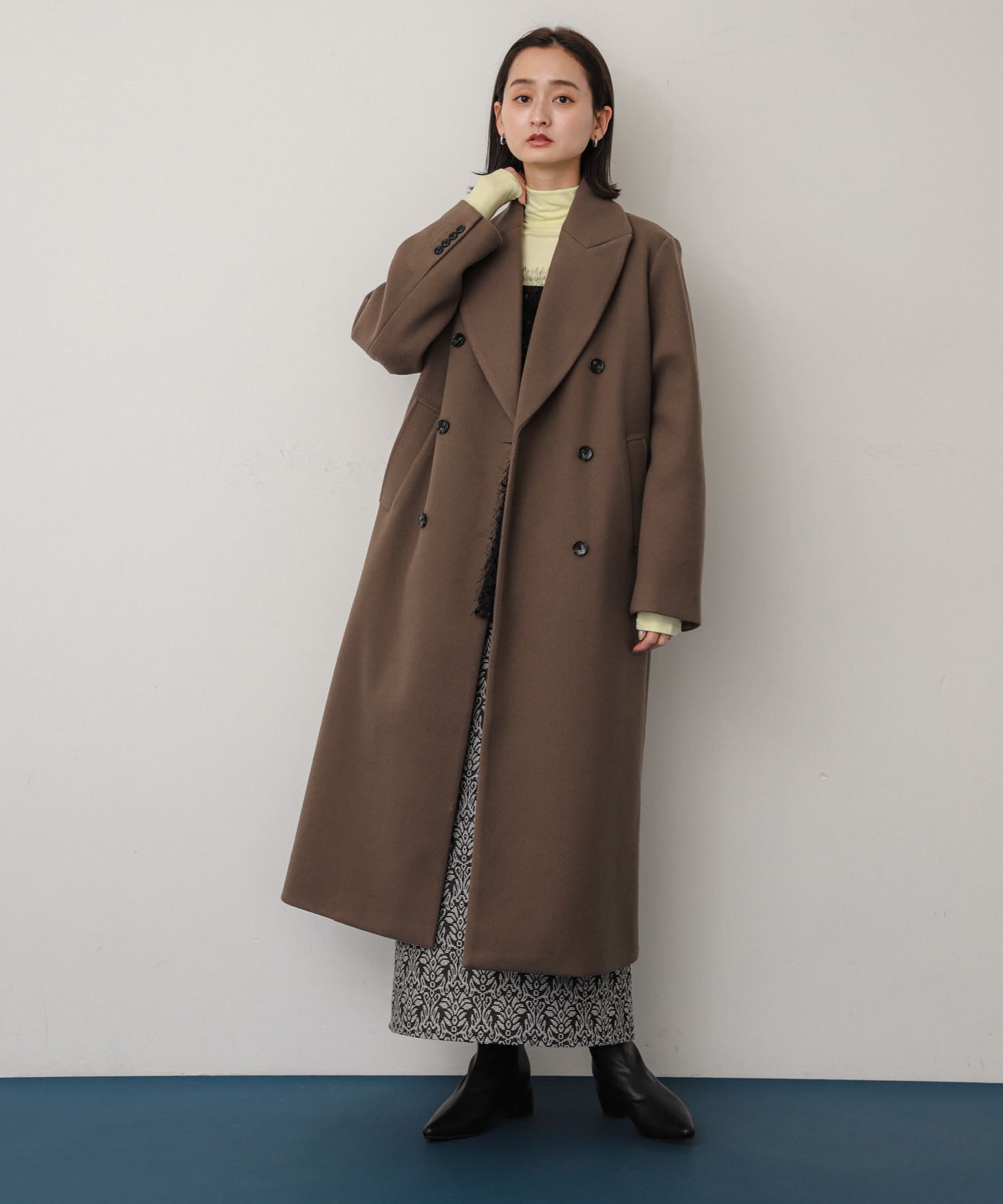 身長：169cm サイズ：one