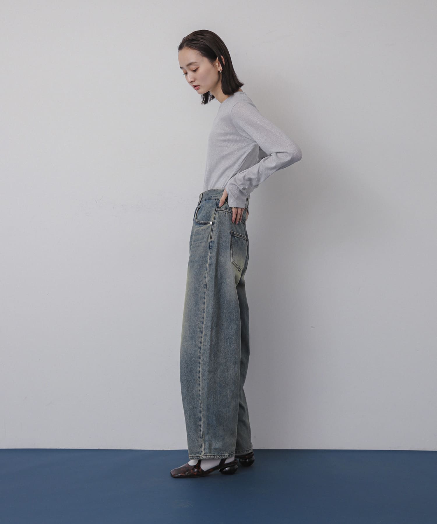 身長：169cm サイズ：one