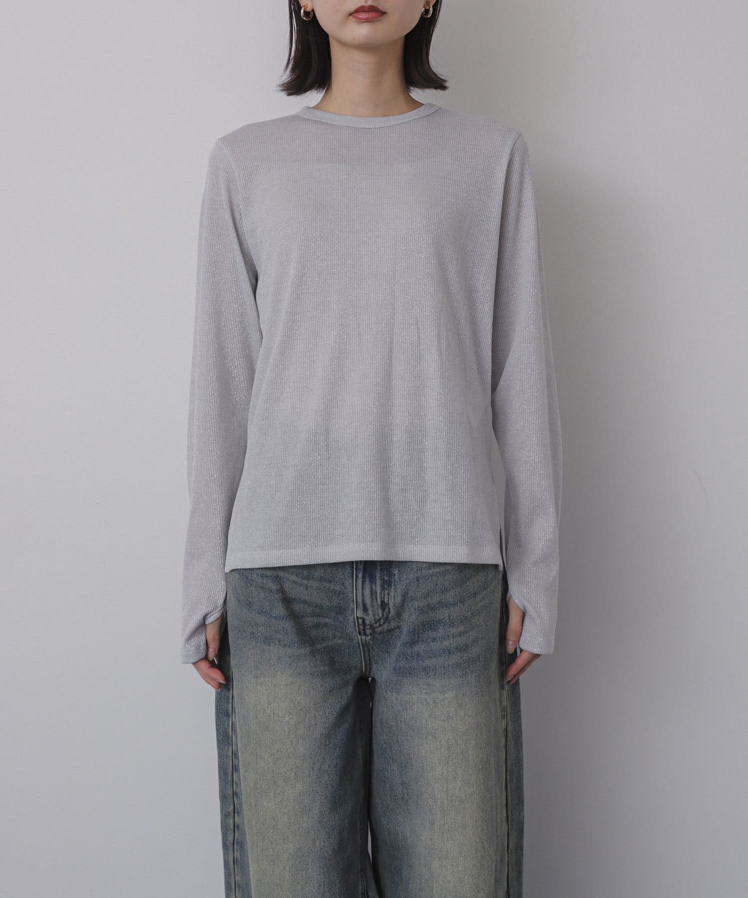 身長：169cm サイズ：one