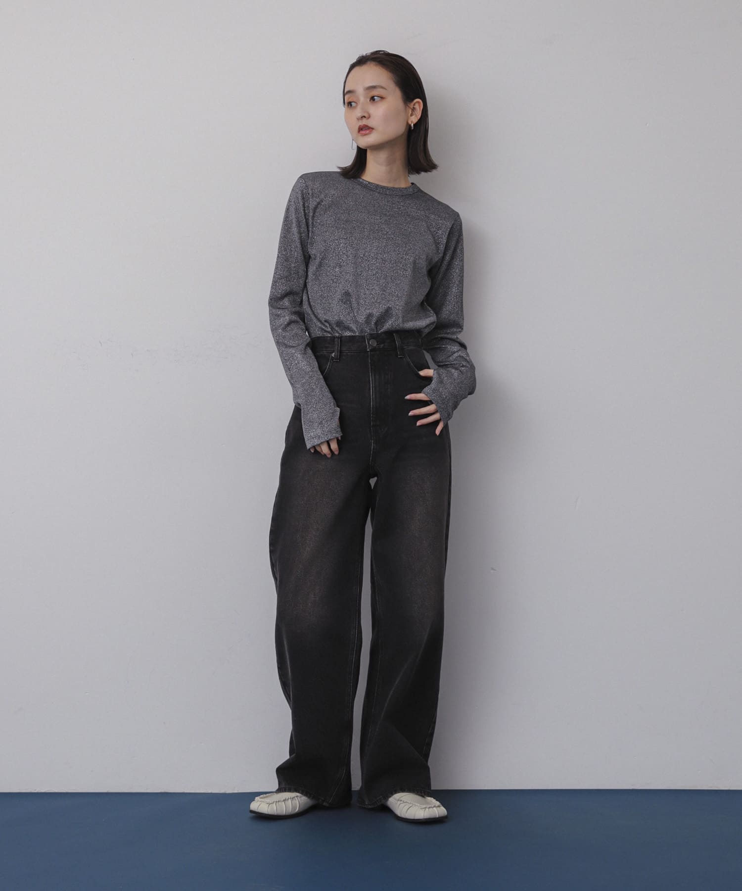 身長：169cm サイズ：one
