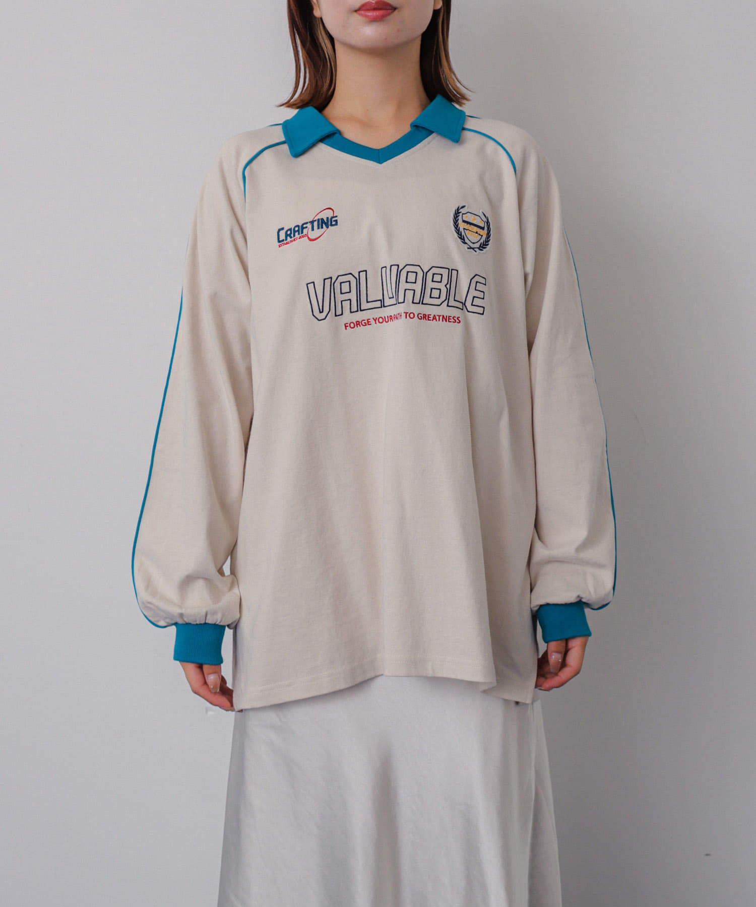 身長：158cm サイズ：one