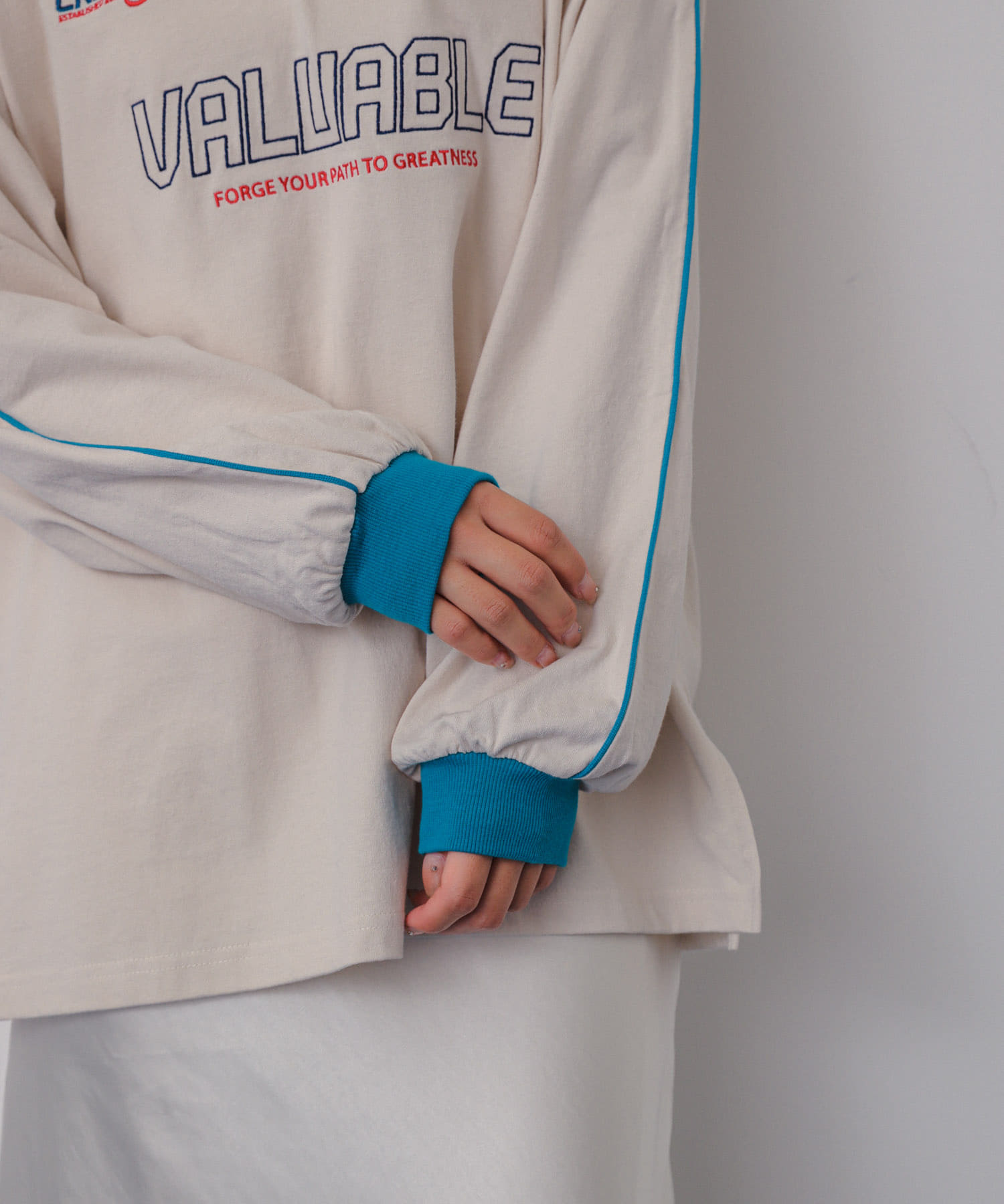 身長：158cm サイズ：one