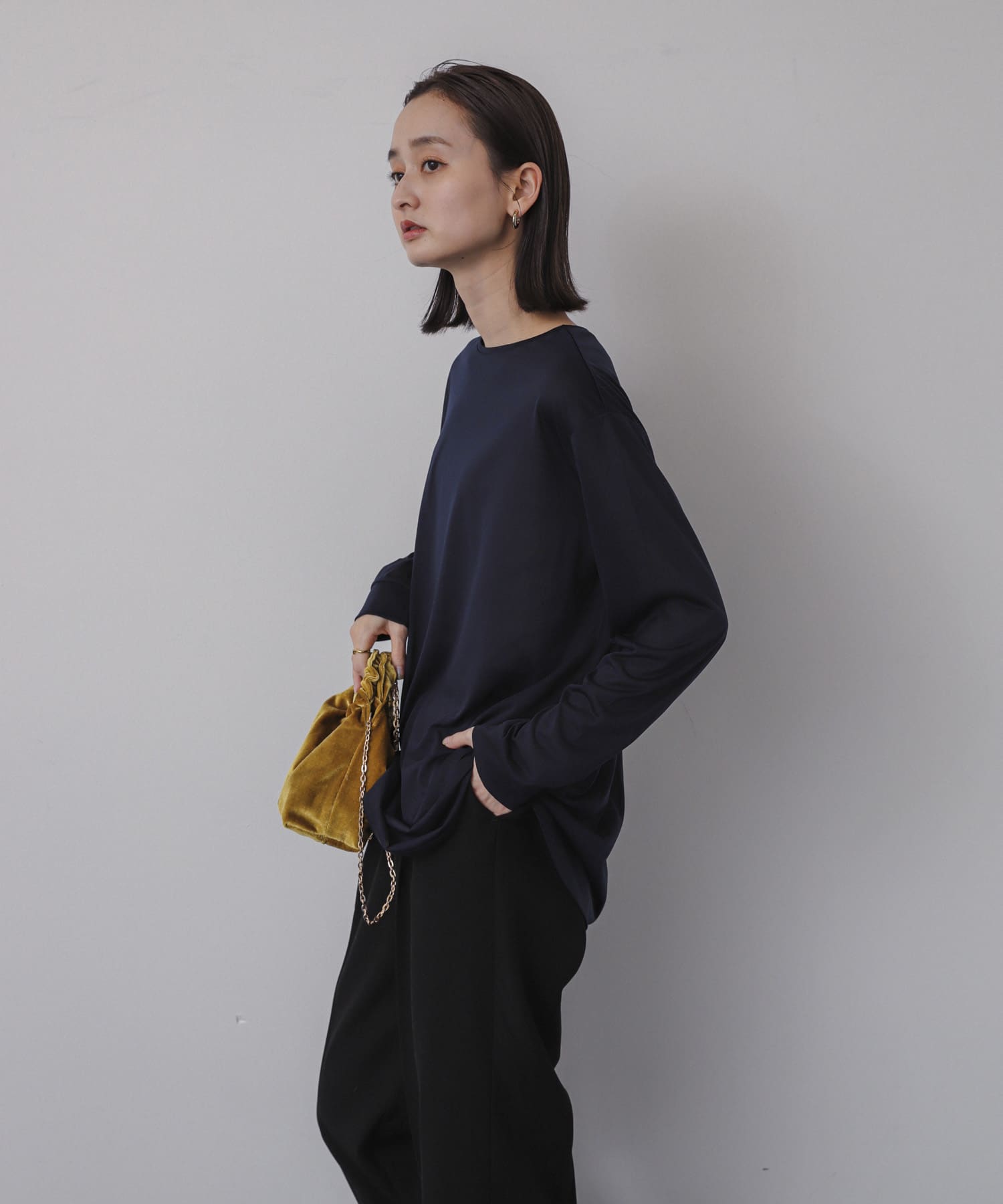 身長：169cm サイズ：one