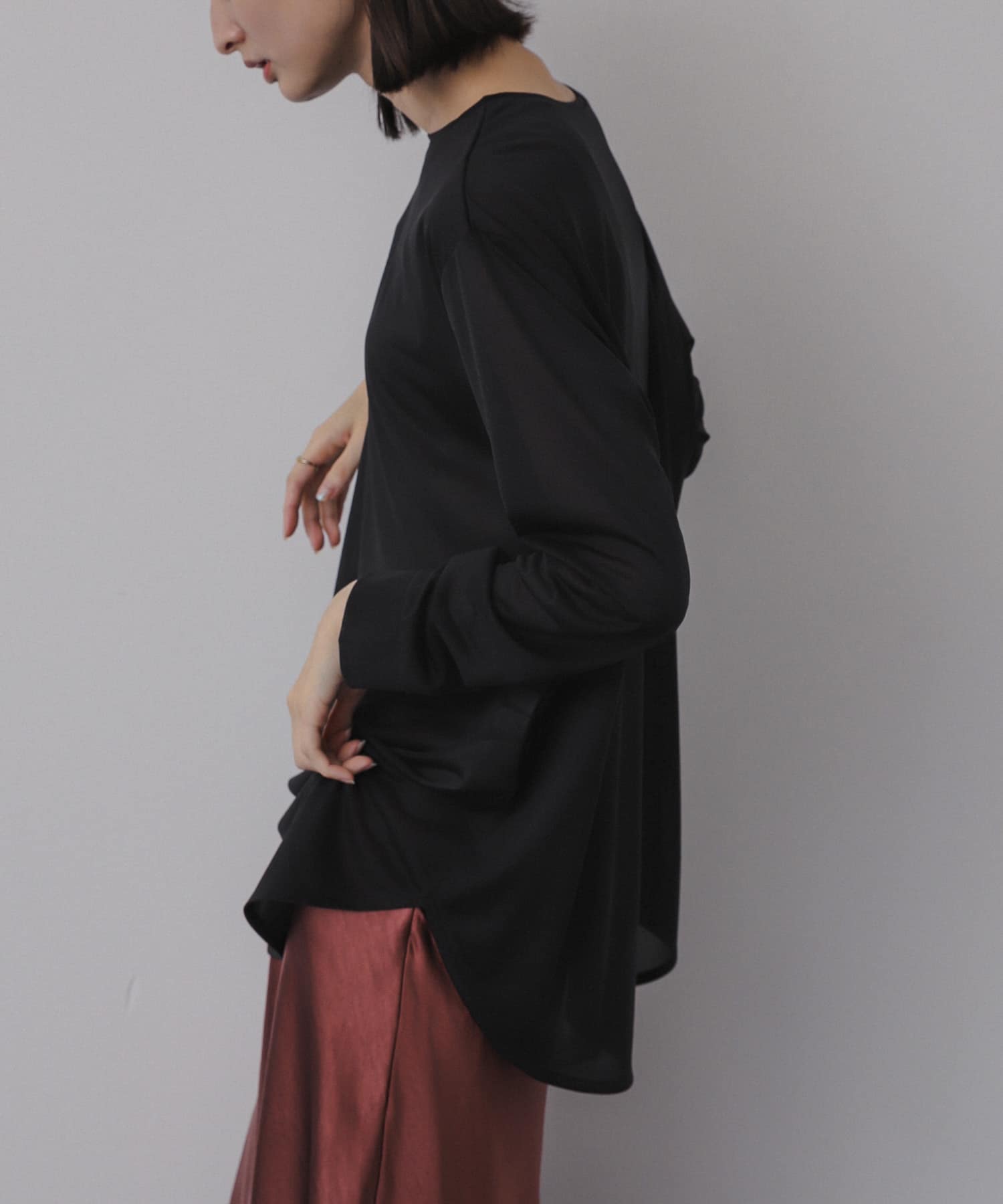身長：169cm サイズ：one