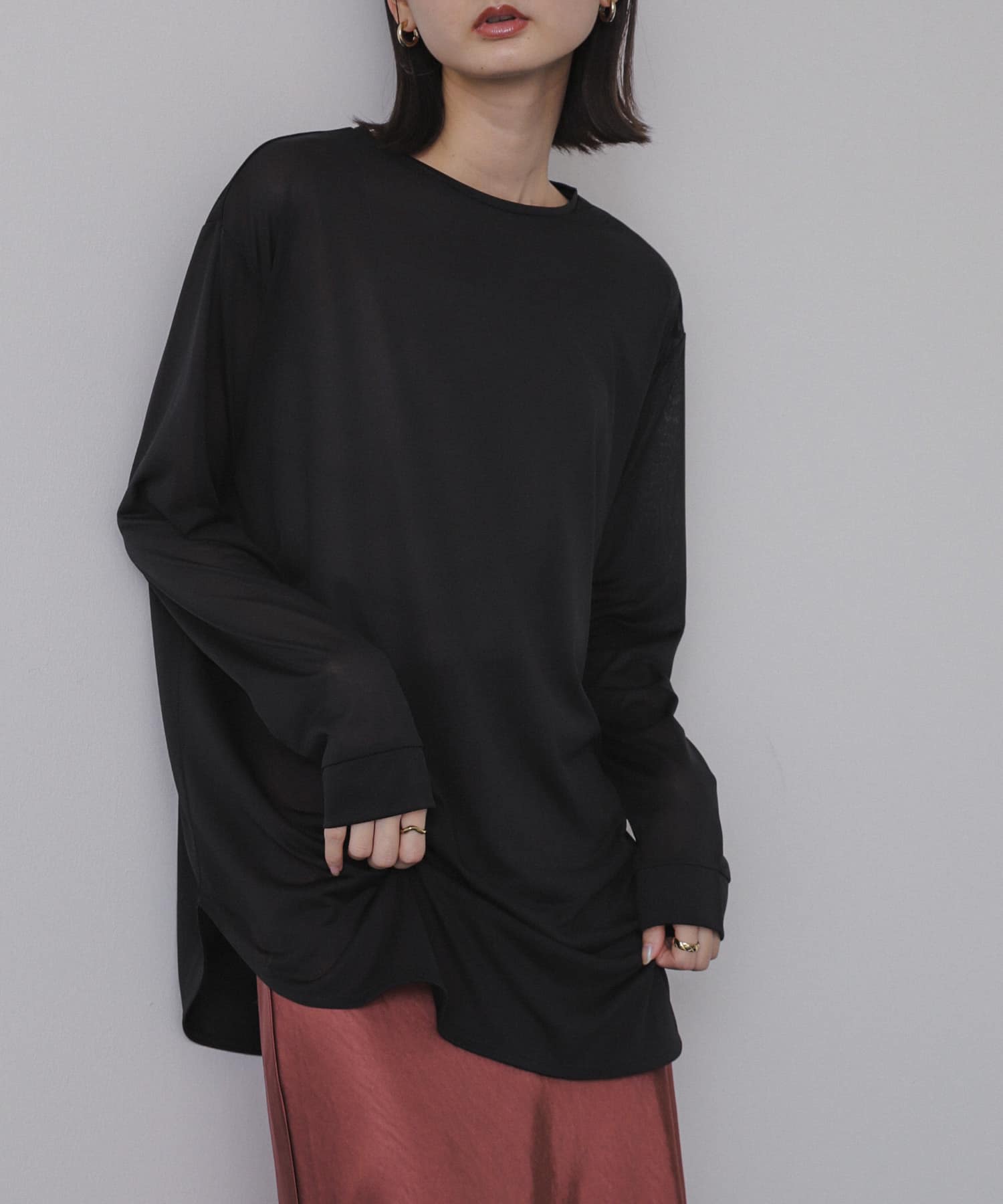 身長：169cm サイズ：one