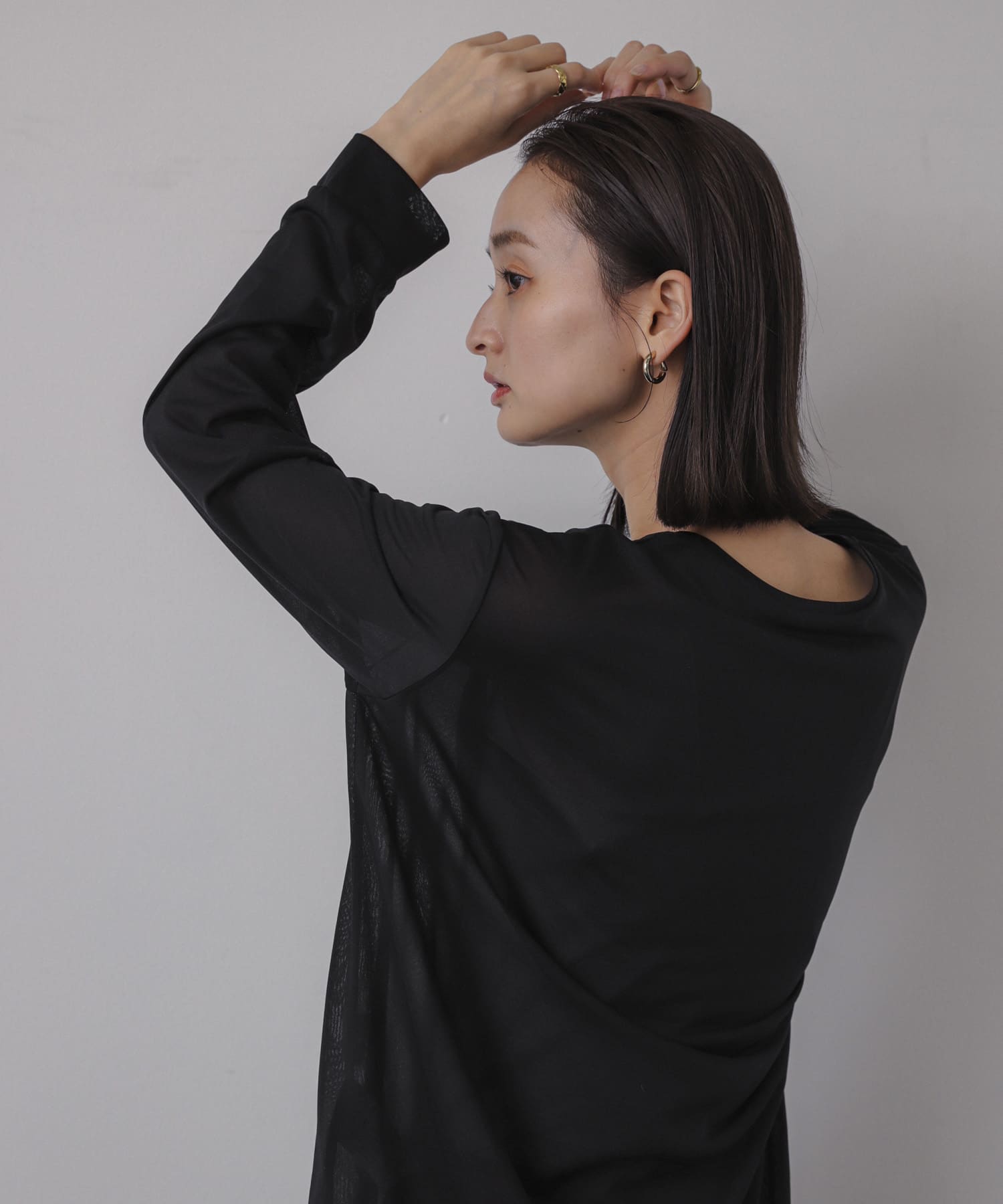 身長：169cm サイズ：one