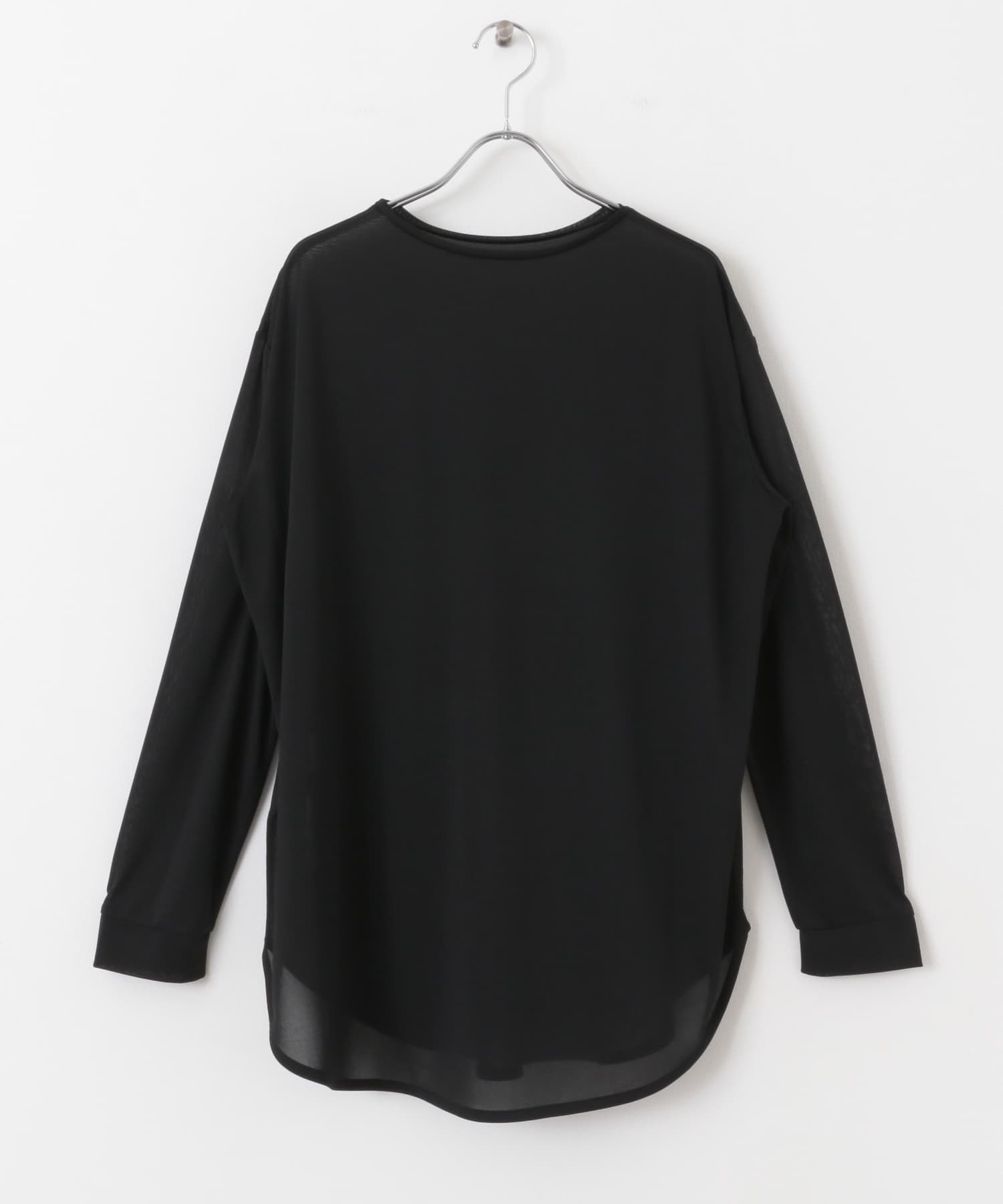 ラウンドテールシアールーズトップ BLACK one