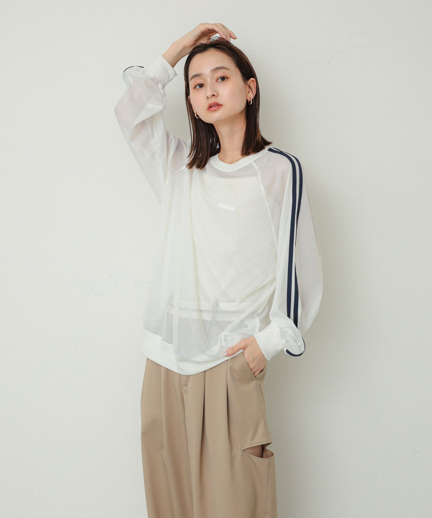 身長：169cm サイズ：one