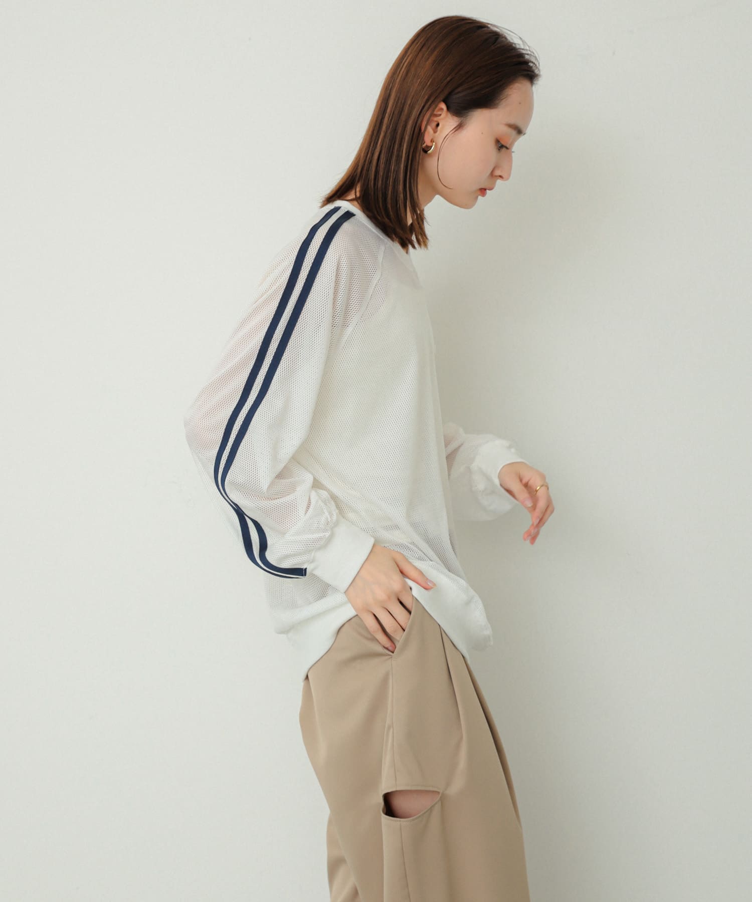 身長：169cm サイズ：one