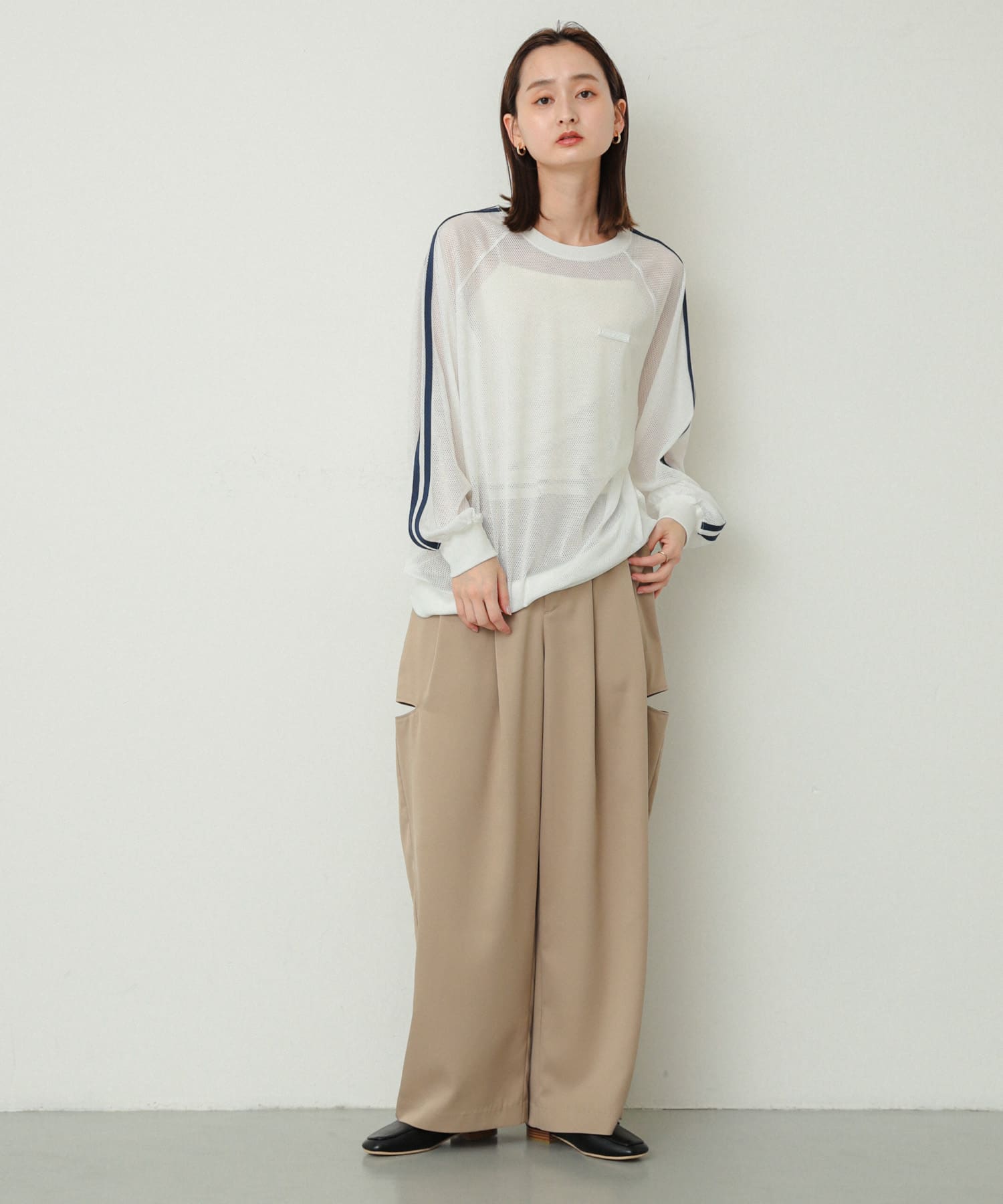 身長：169cm サイズ：one