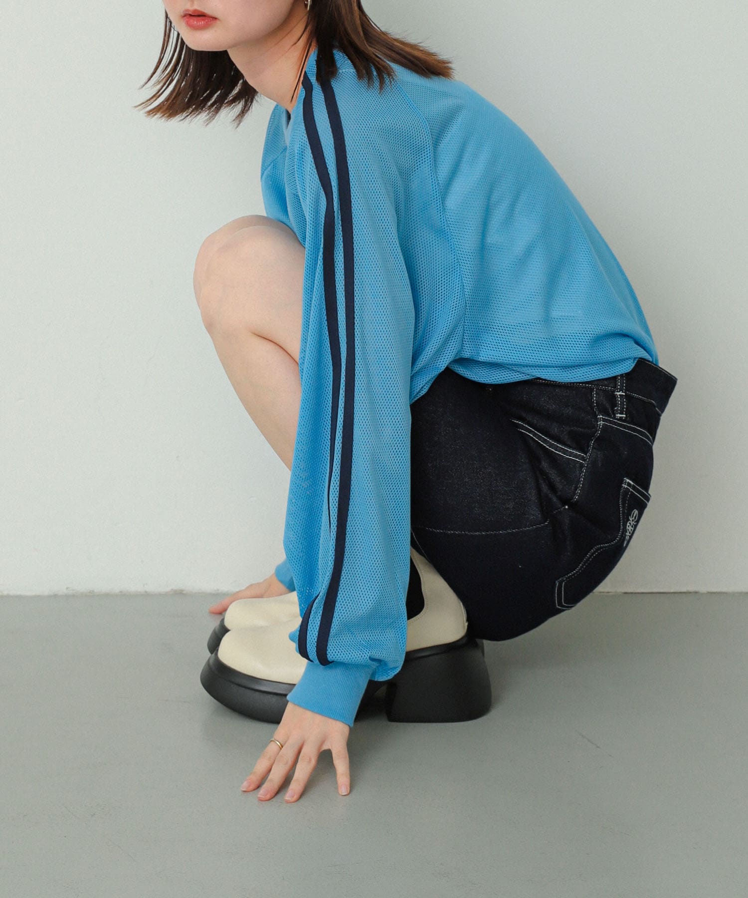 身長：169cm サイズ：one