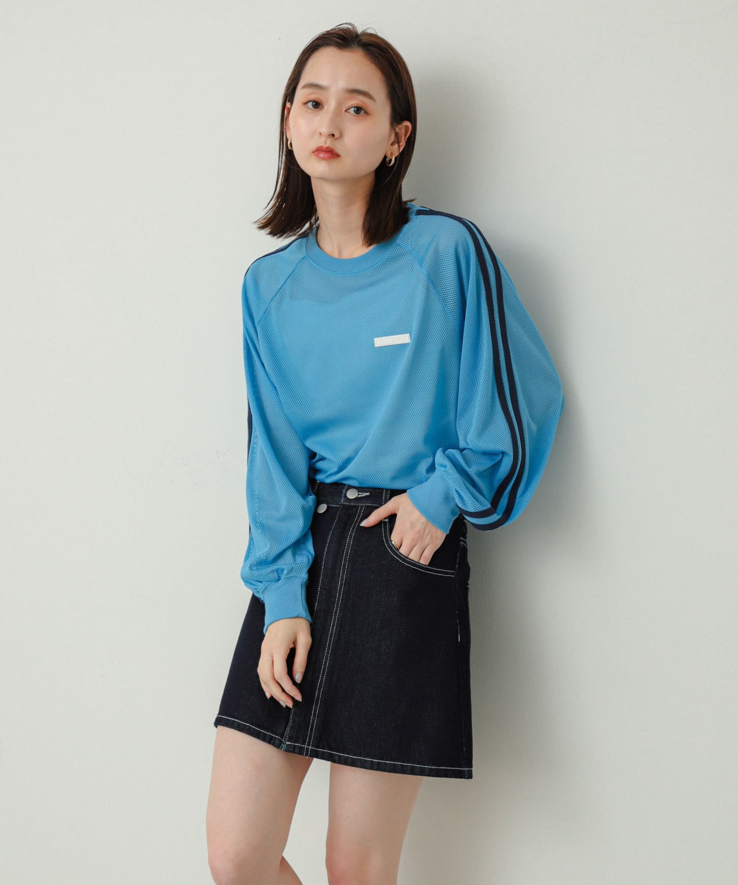 身長：169cm サイズ：one