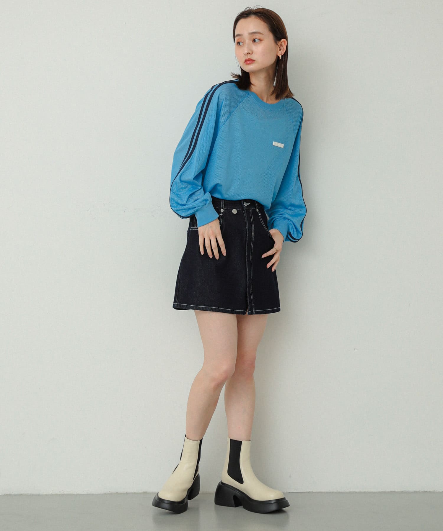 身長：169cm サイズ：one