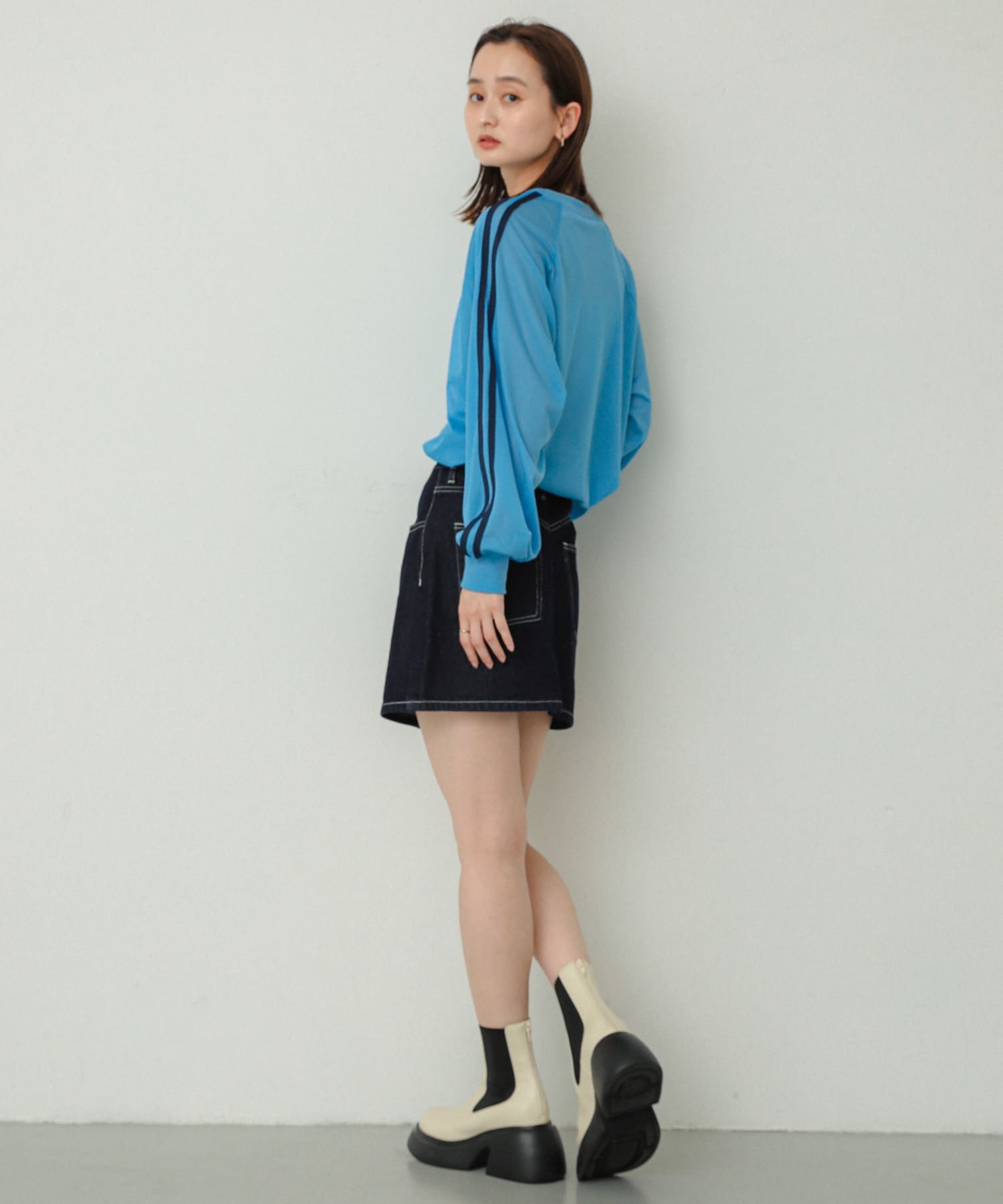 身長：169cm サイズ：one