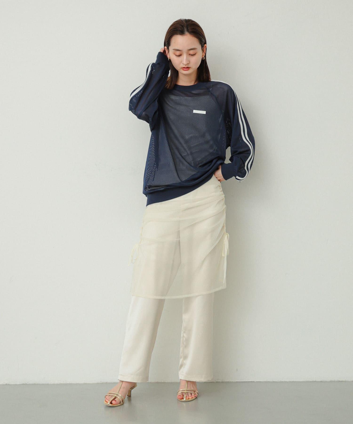 身長：169cm サイズ：one