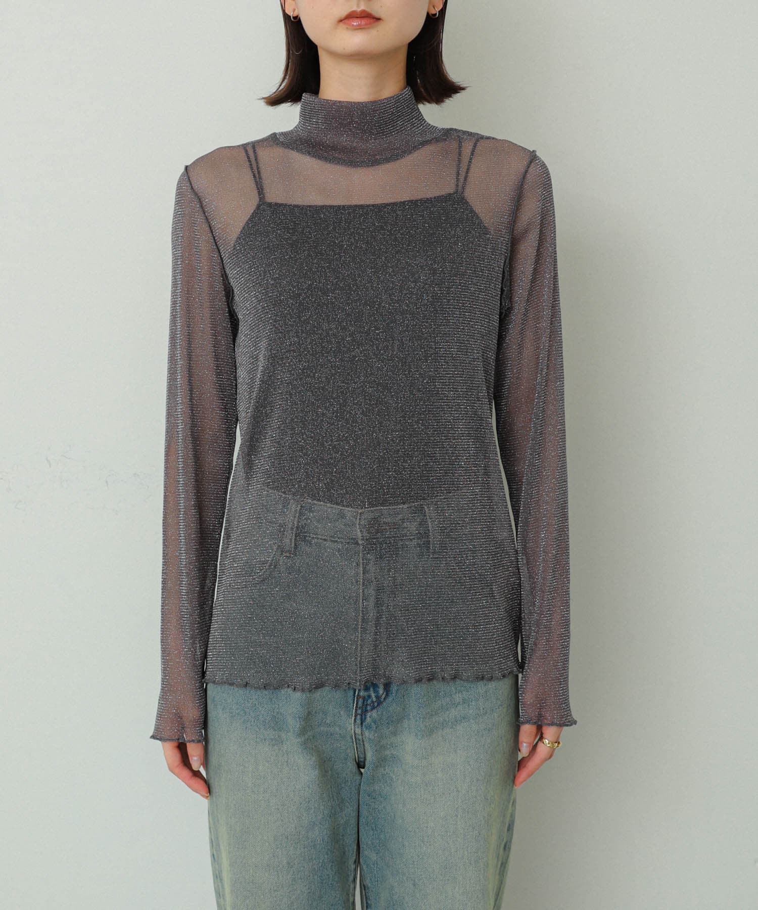 身長：169cm サイズ：one