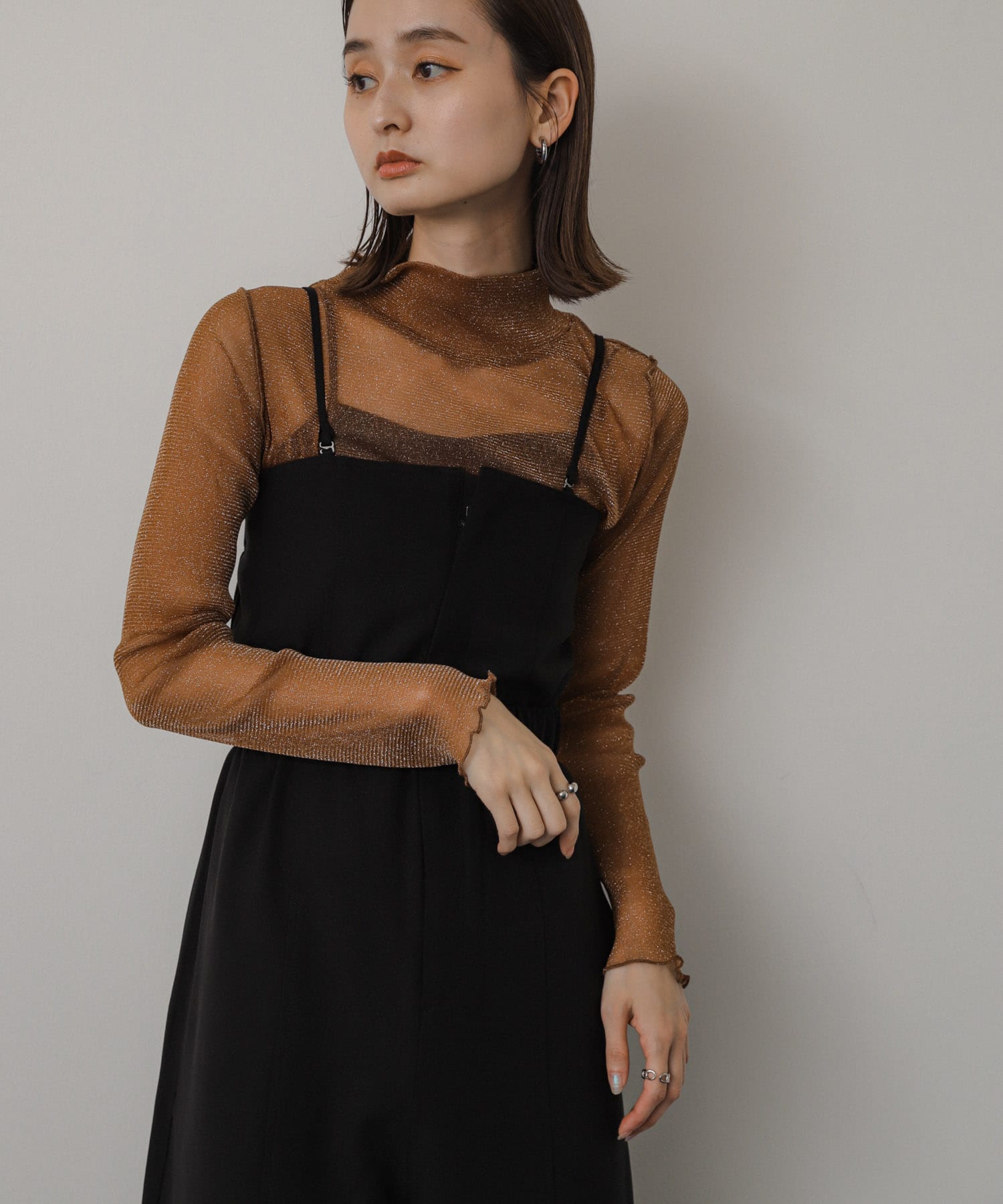 身長：169cm サイズ：one