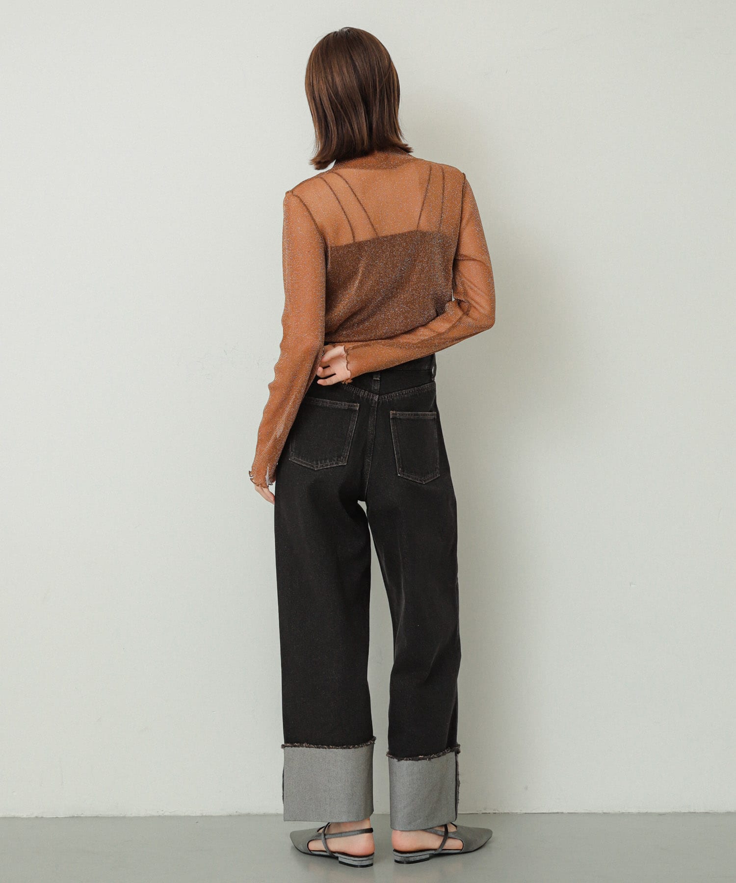 身長：169cm サイズ：one