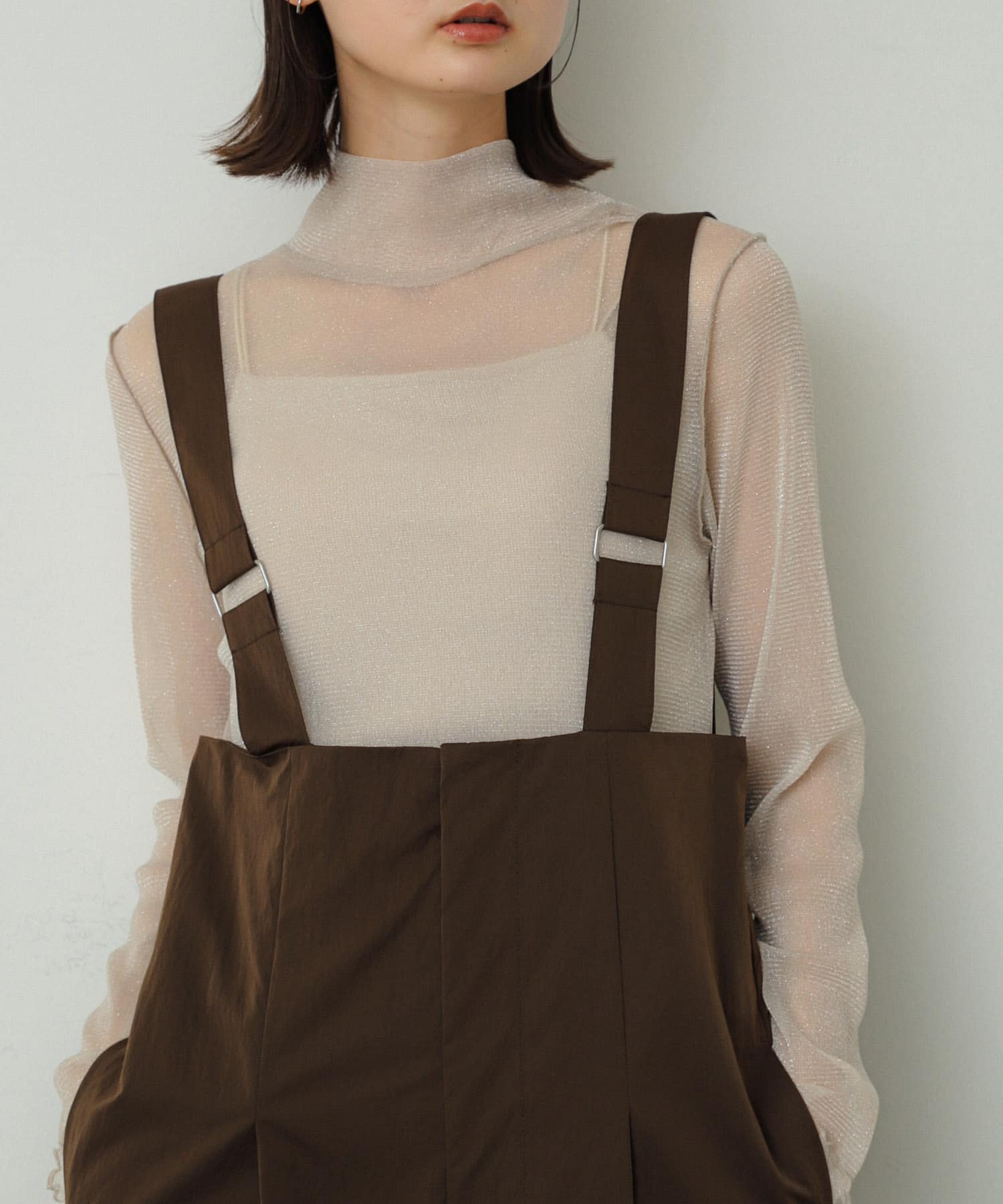 身長：169cm サイズ：one