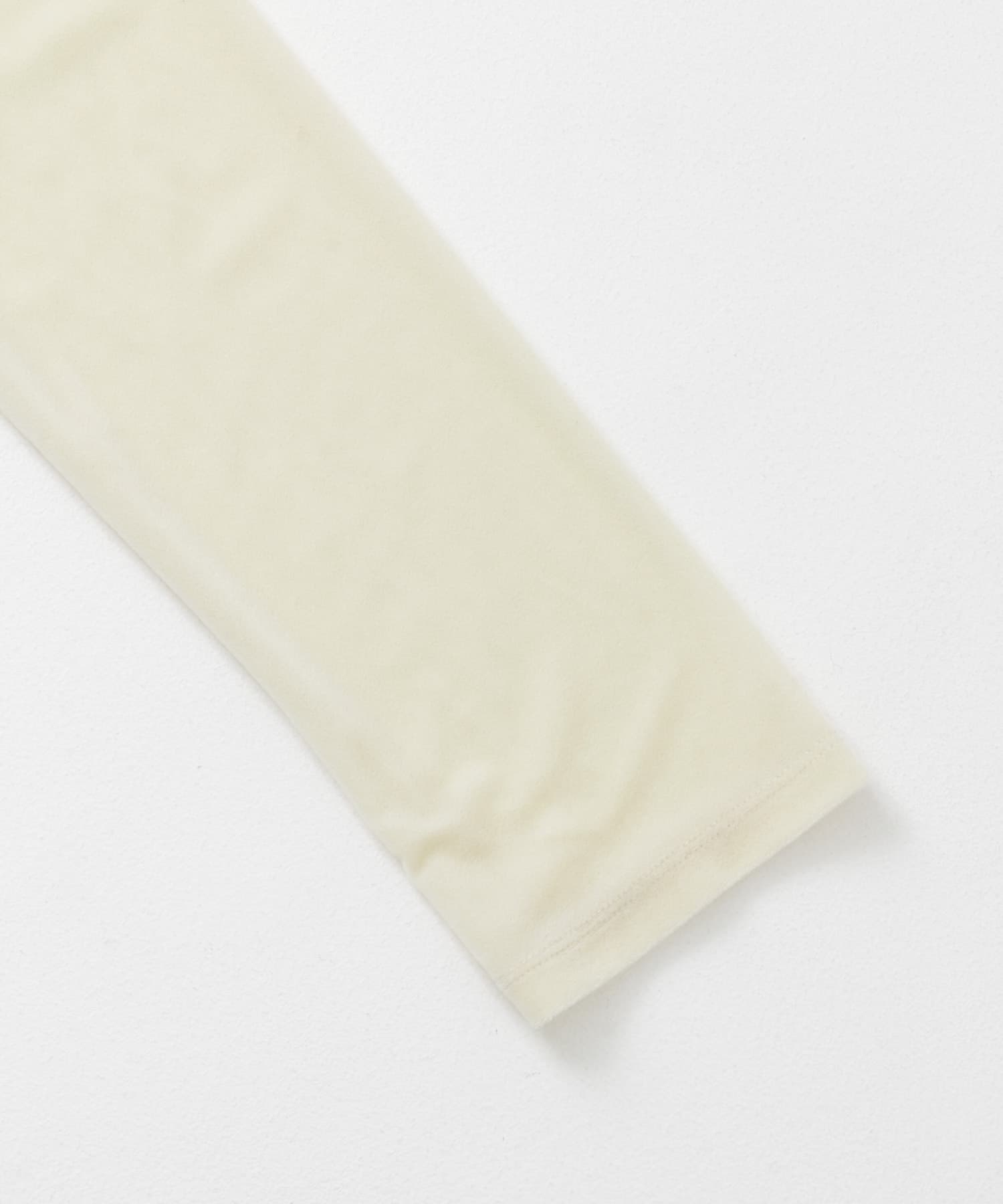 シアーベロアTシャツ IVORY one