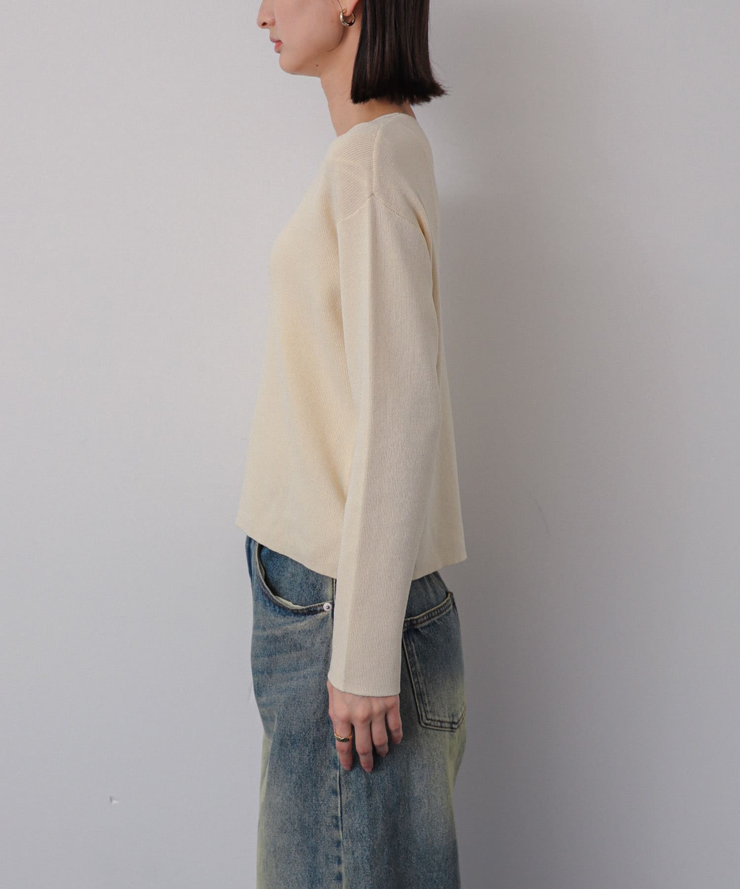 身長：158cm サイズ：one