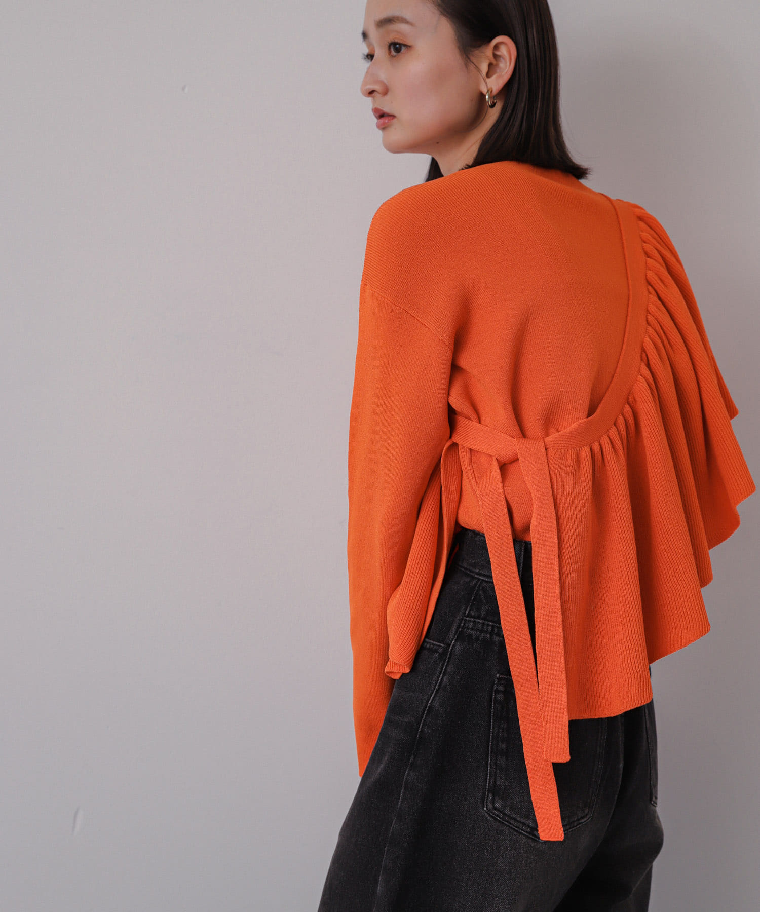 身長：158cm サイズ：one