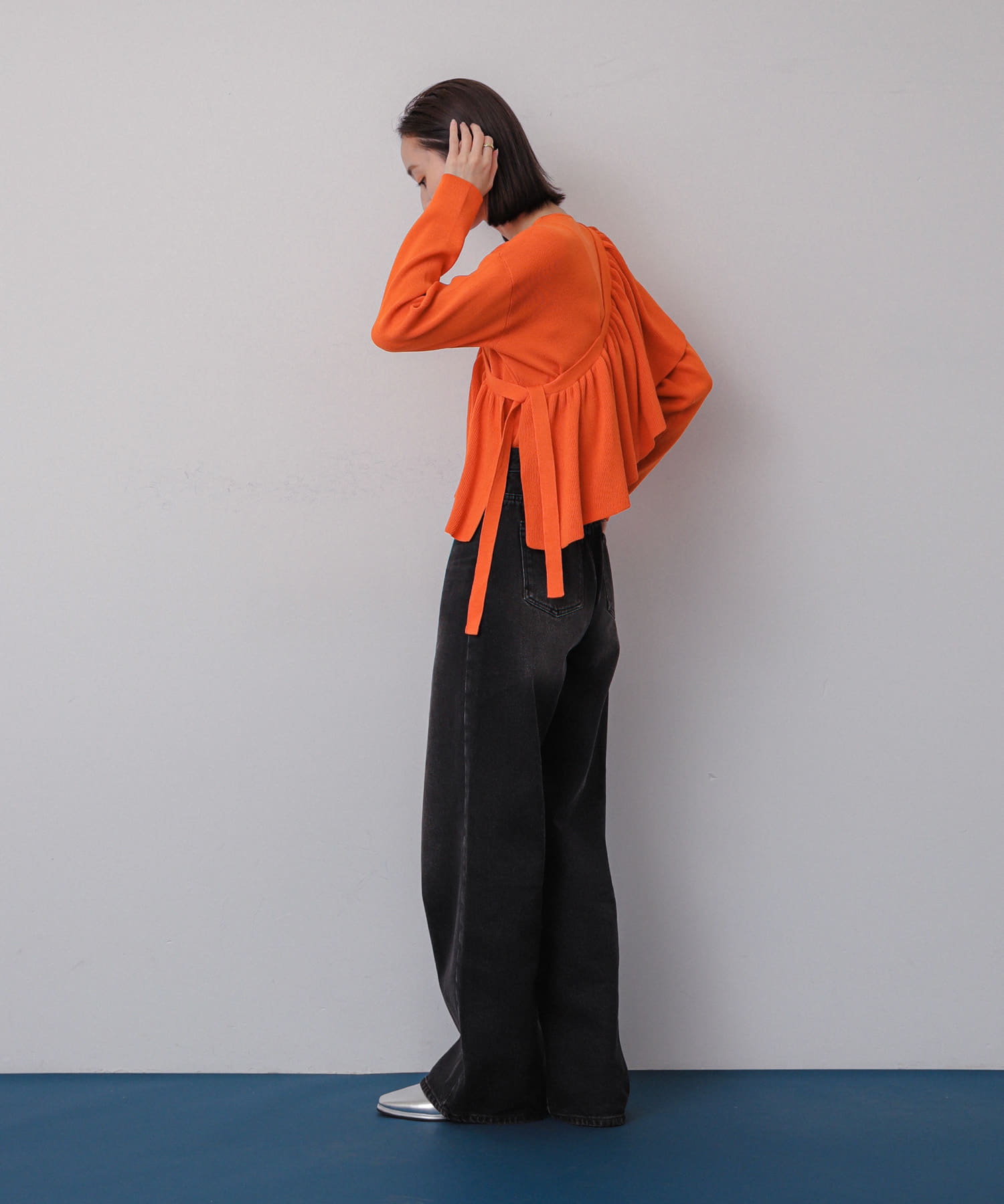 身長：158cm サイズ：one