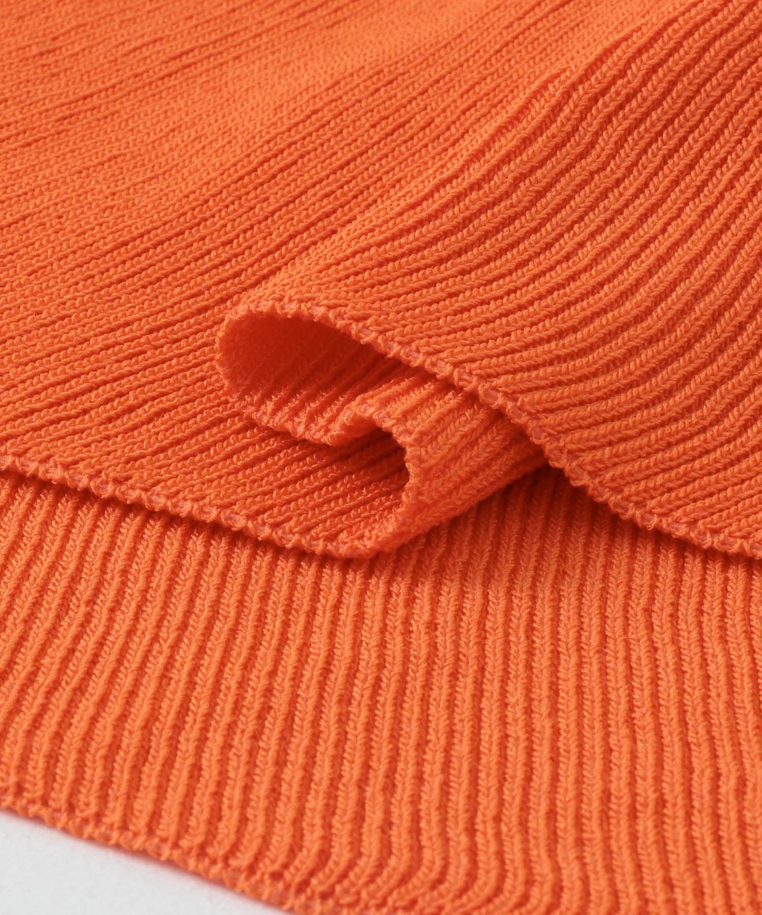 2WAYフリルレイヤードセーター ORANGE one