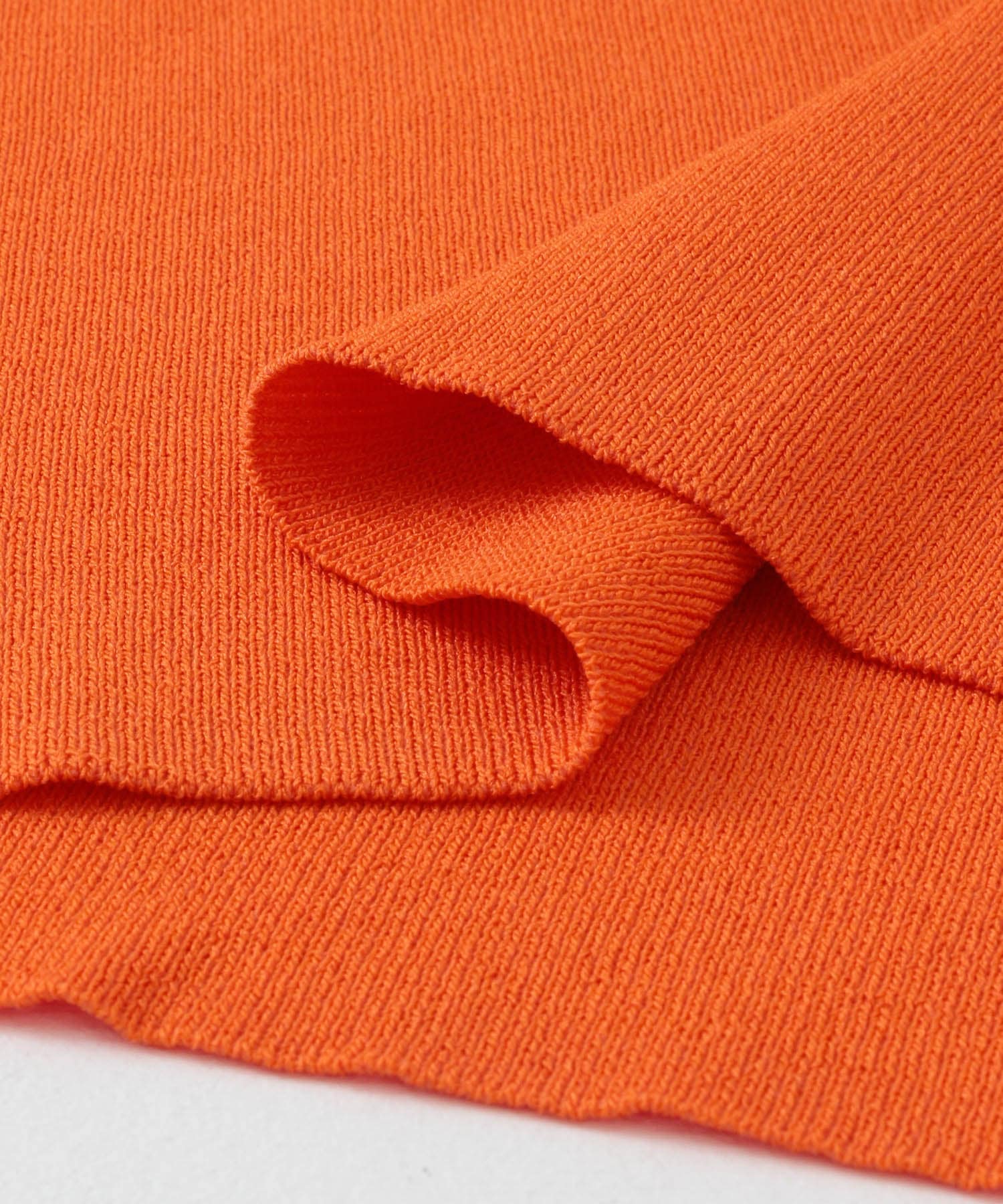 2WAYフリルレイヤードセーター ORANGE one