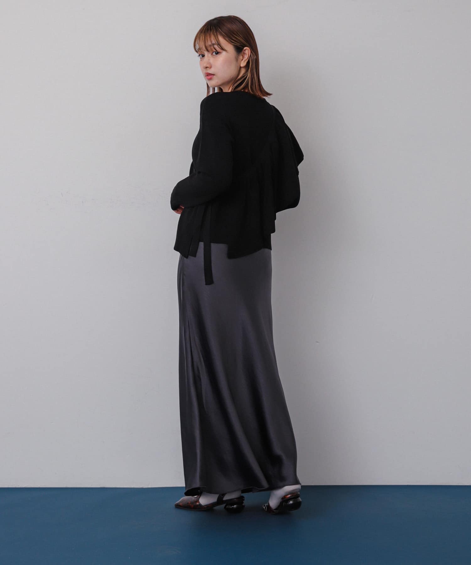 身長：158cm サイズ：one