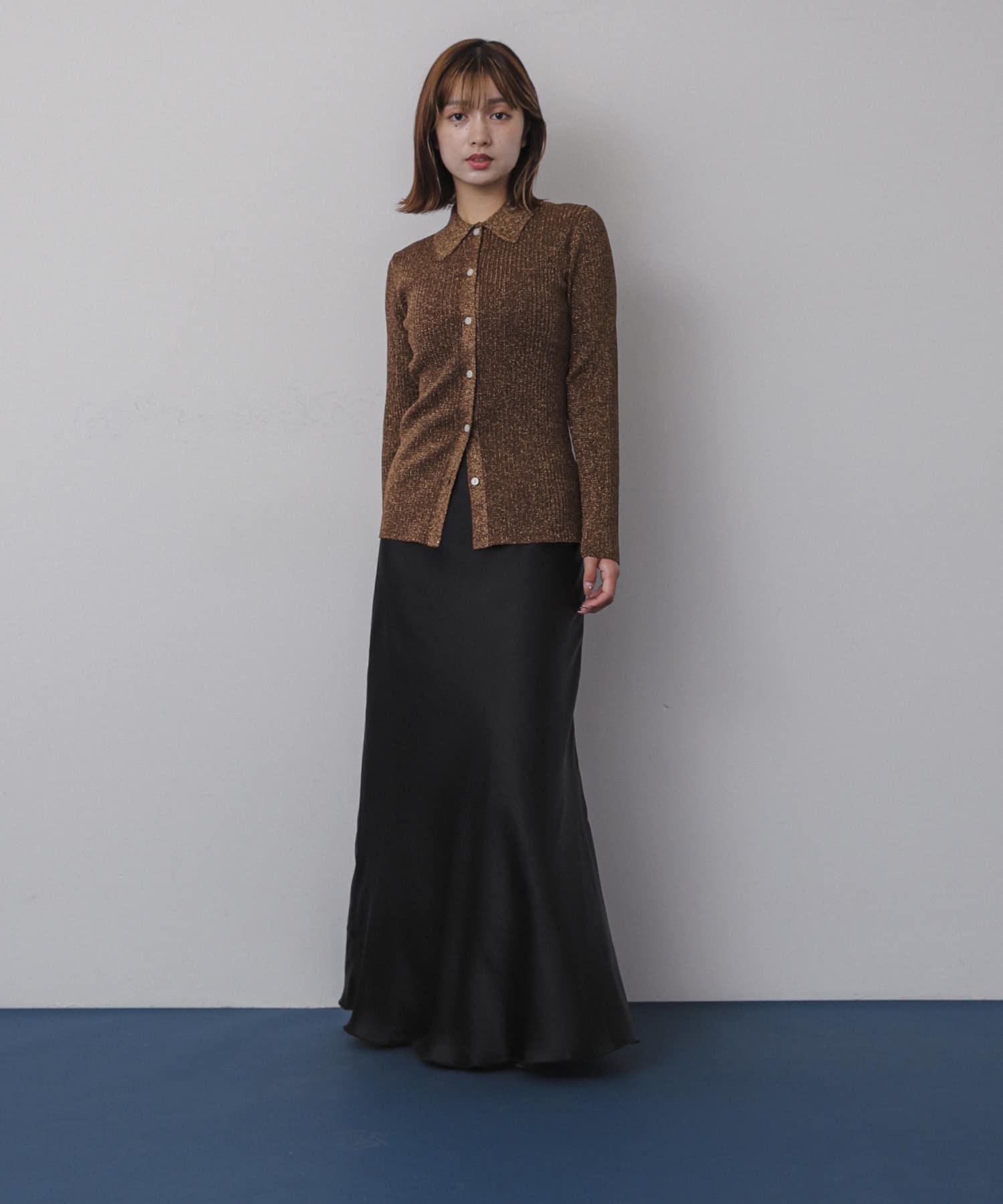 身長：158cm サイズ：one