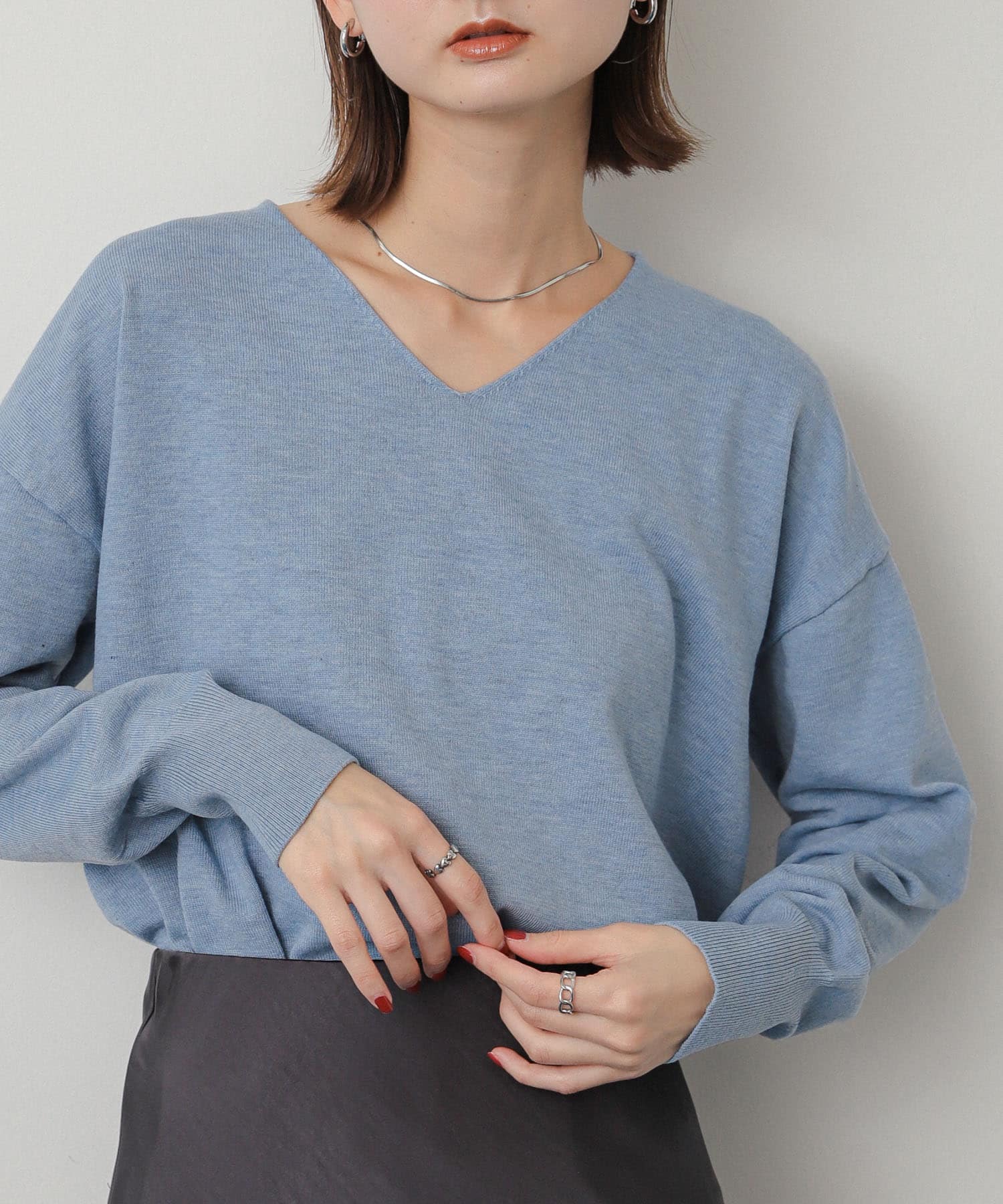 身長：158cm サイズ：one