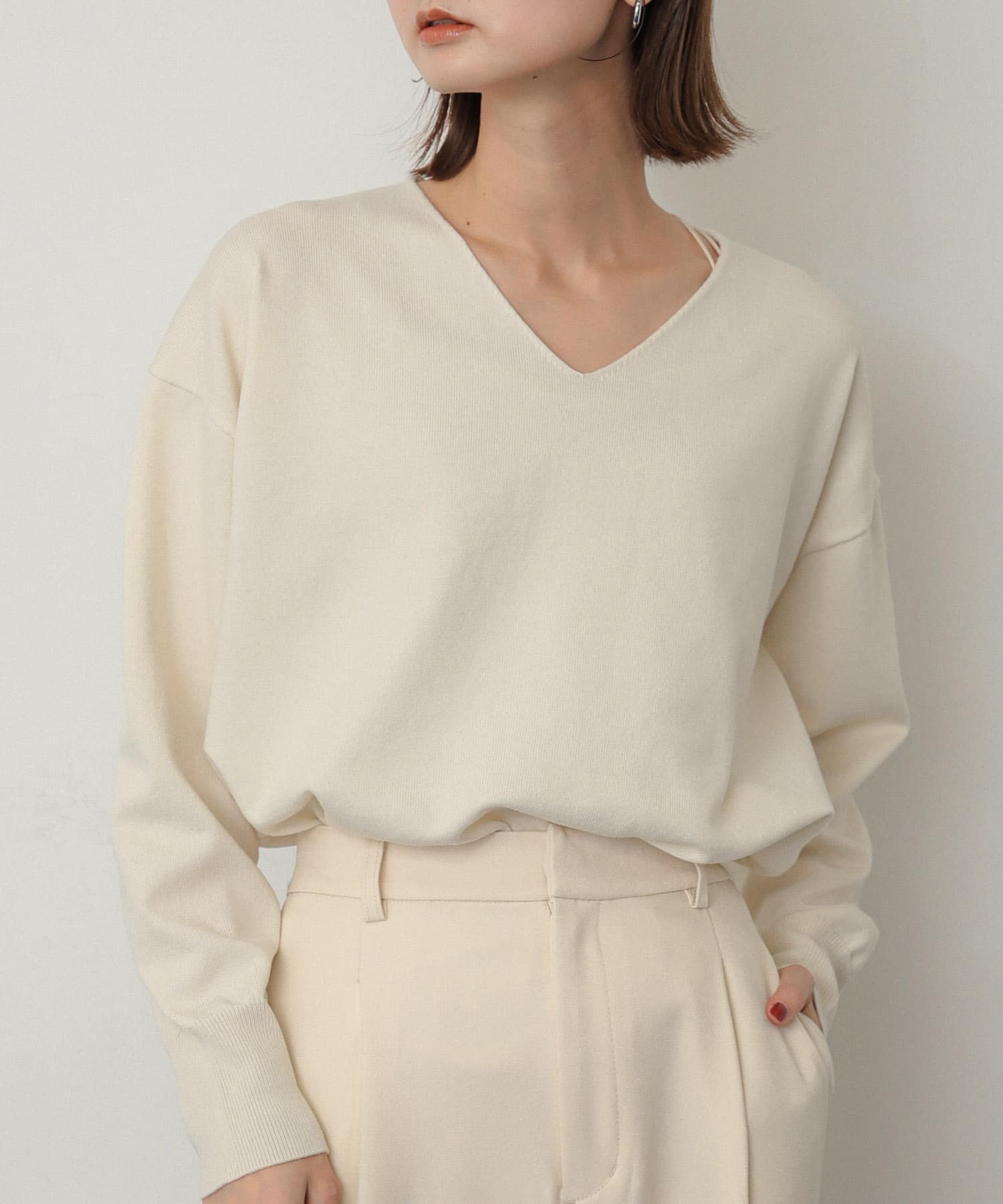 身長：158cm サイズ：one