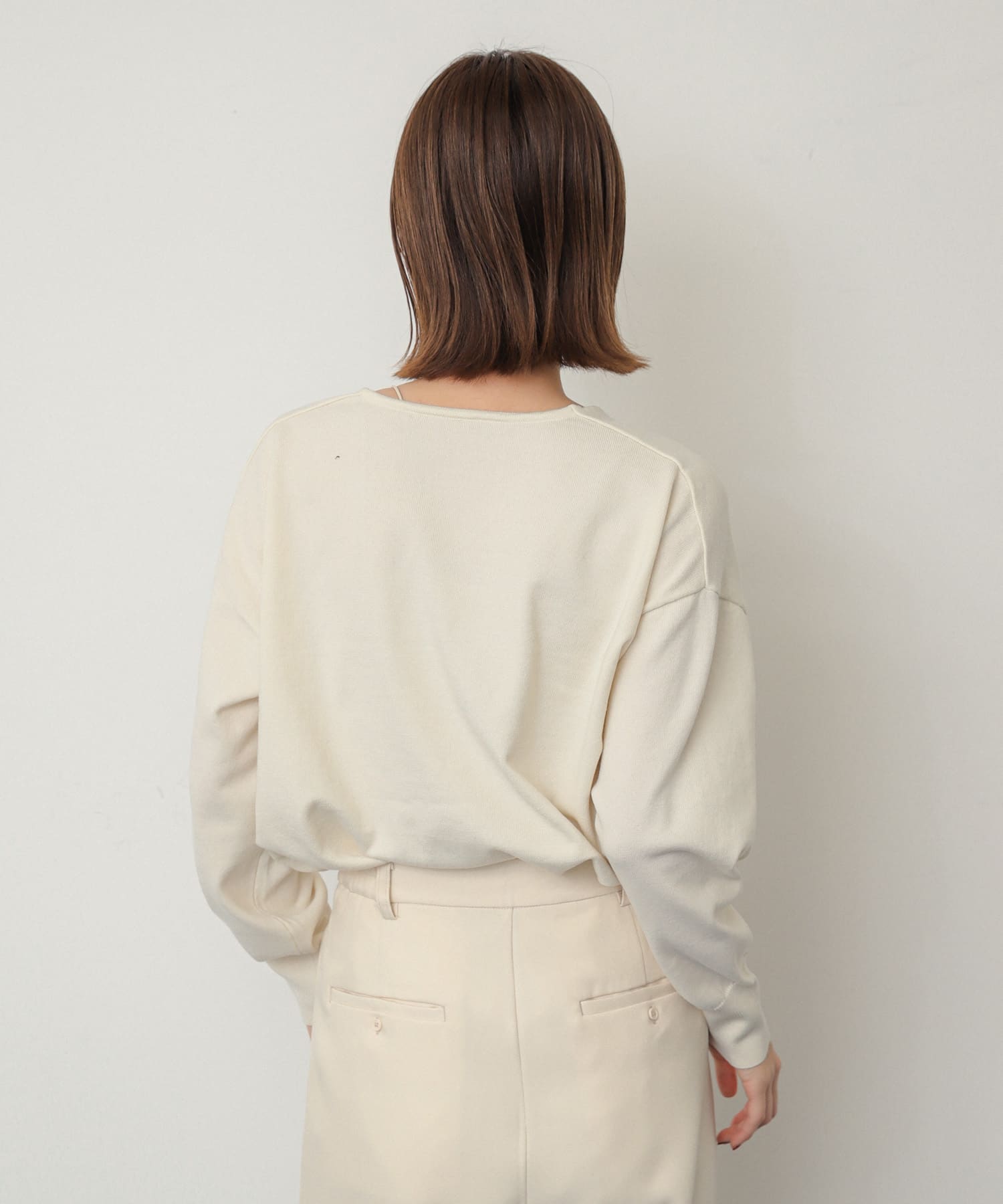 身長：158cm サイズ：one