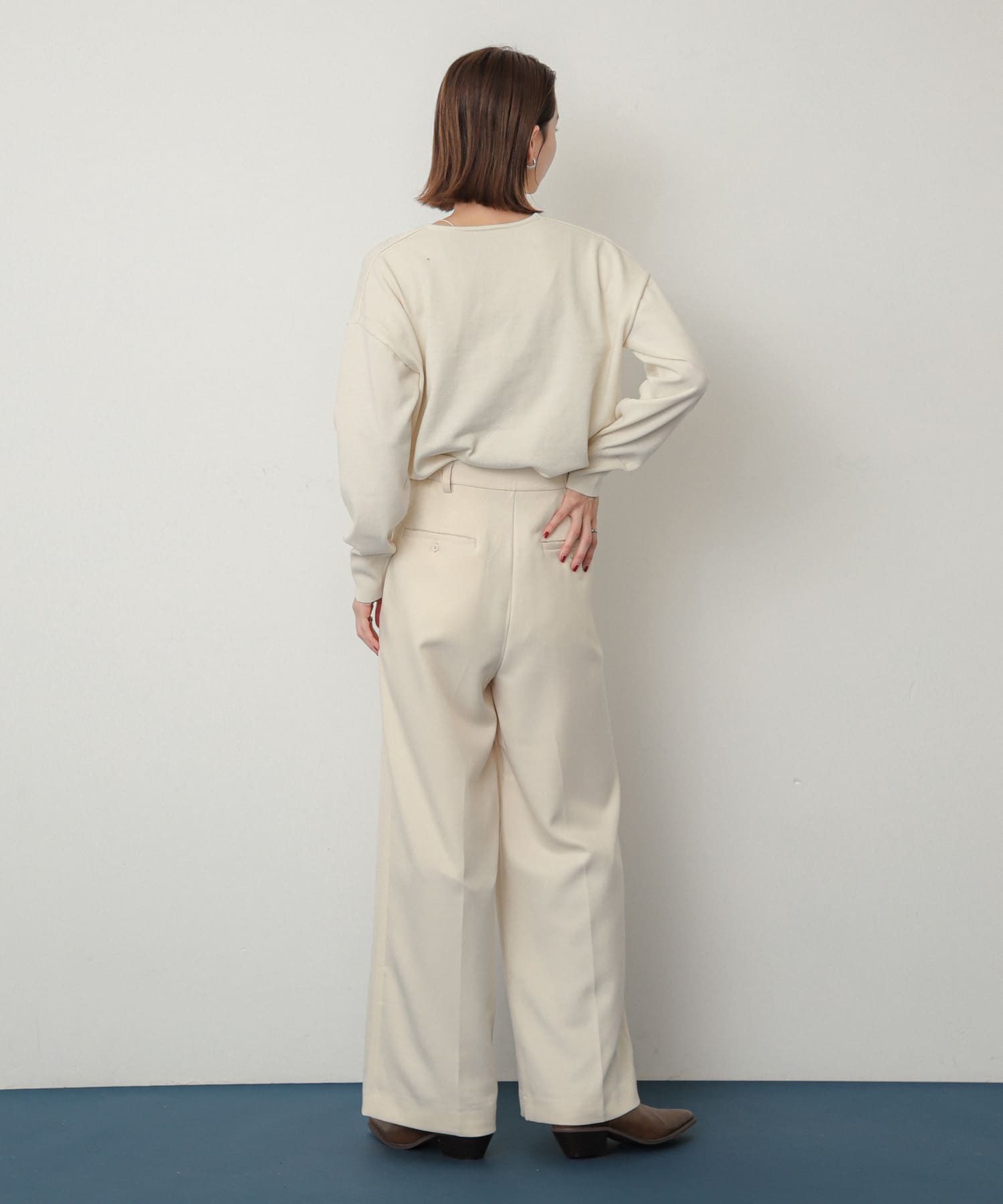 身長：158cm サイズ：one