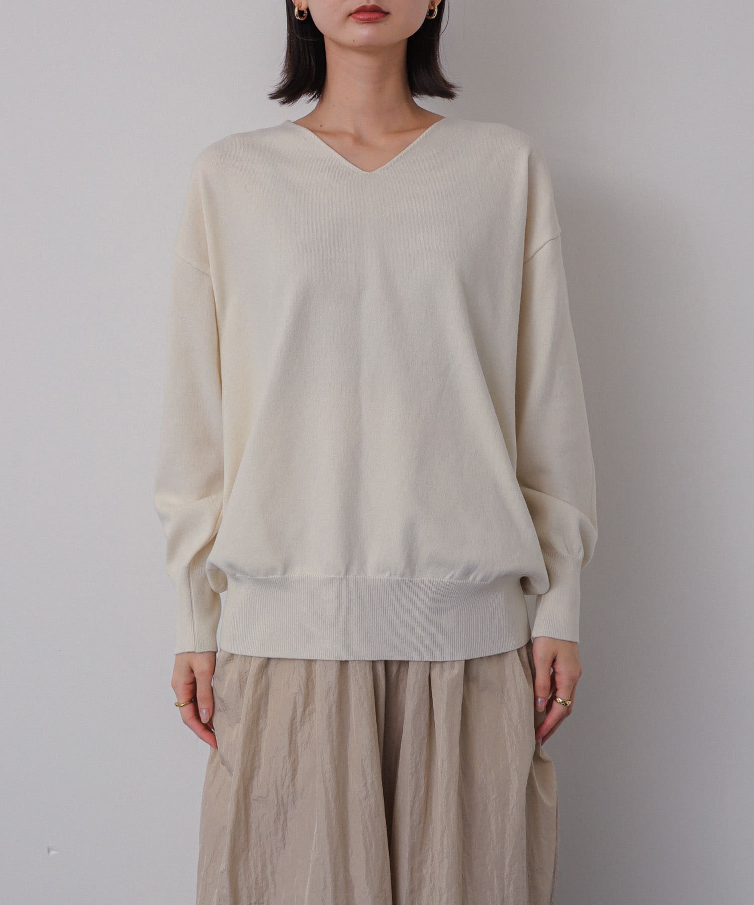 身長：158cm サイズ：one