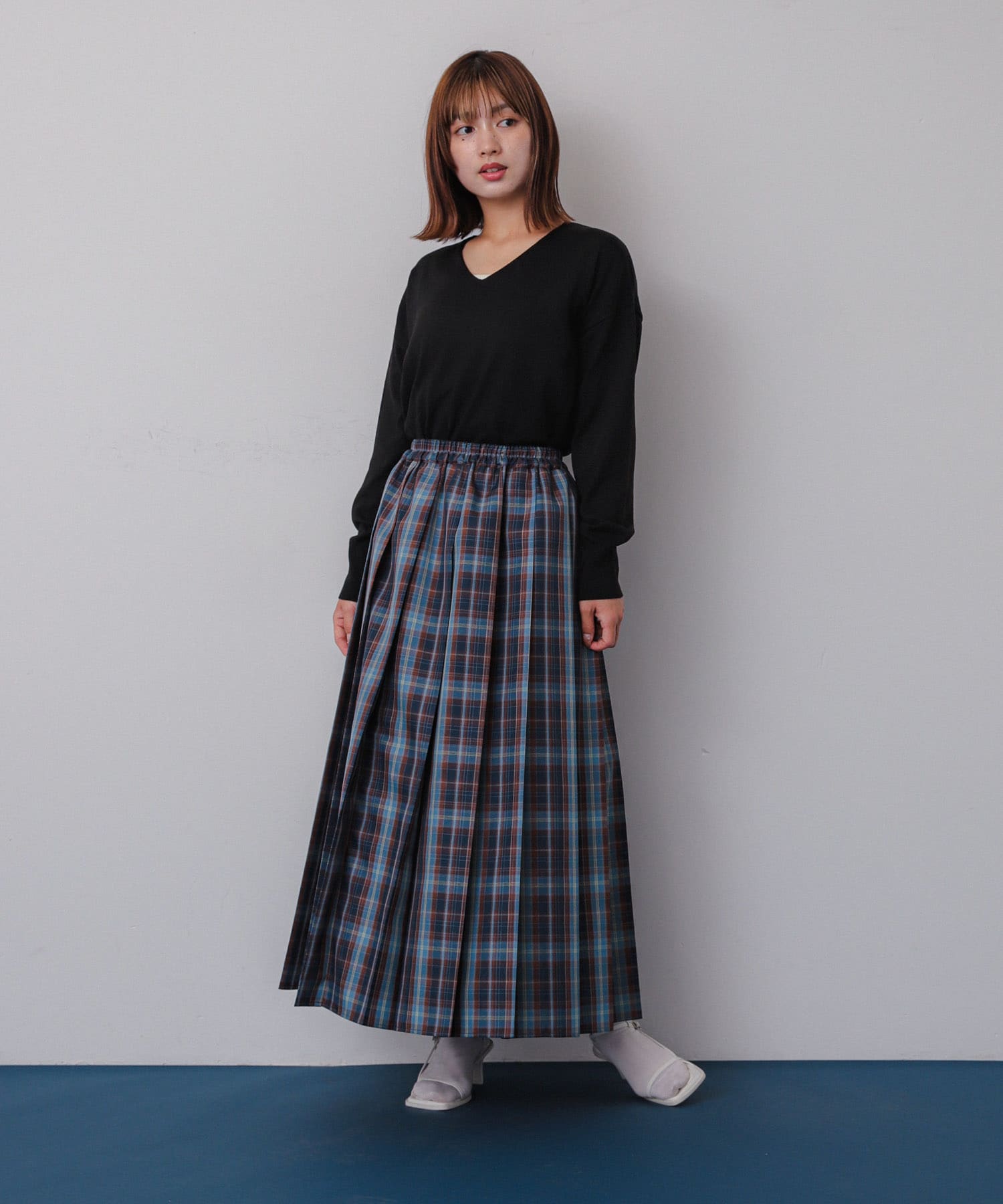 身長：158cm サイズ：one