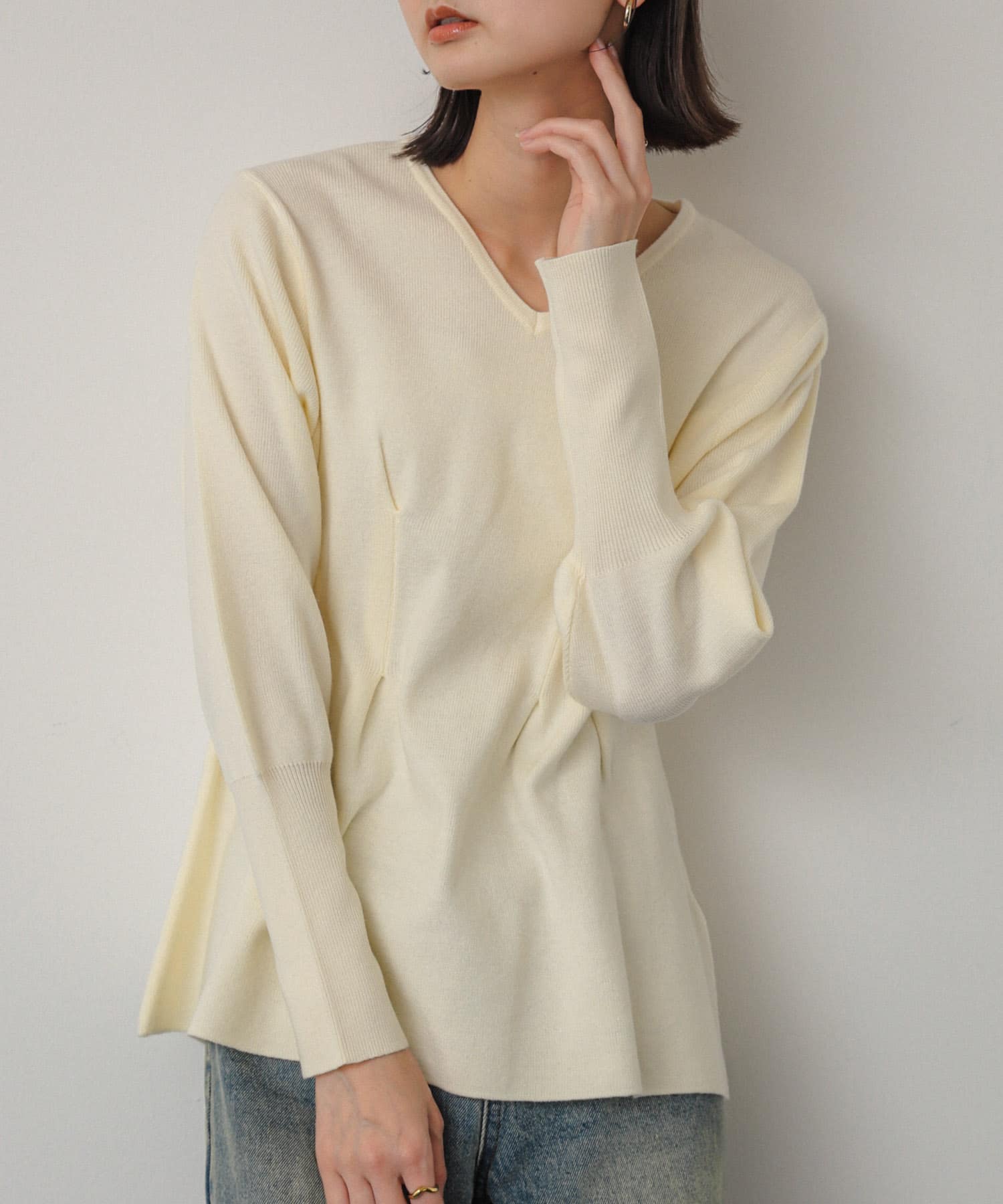 身長：169cm サイズ：one
