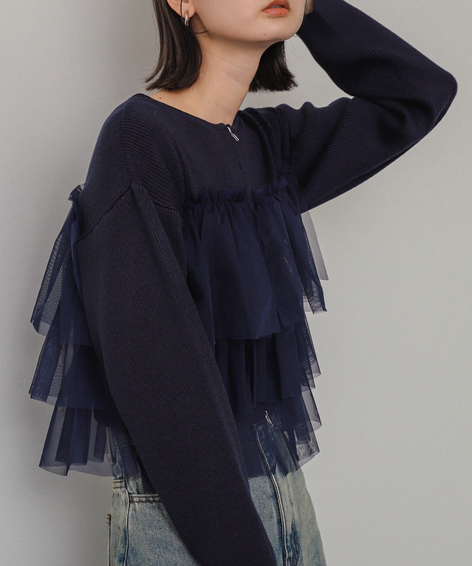 身長：169cm サイズ：one