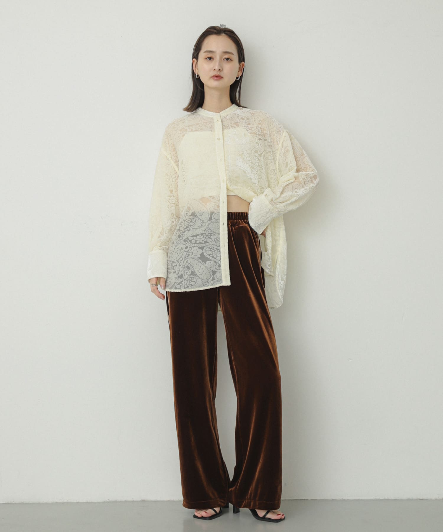 身長：169cm サイズ：one