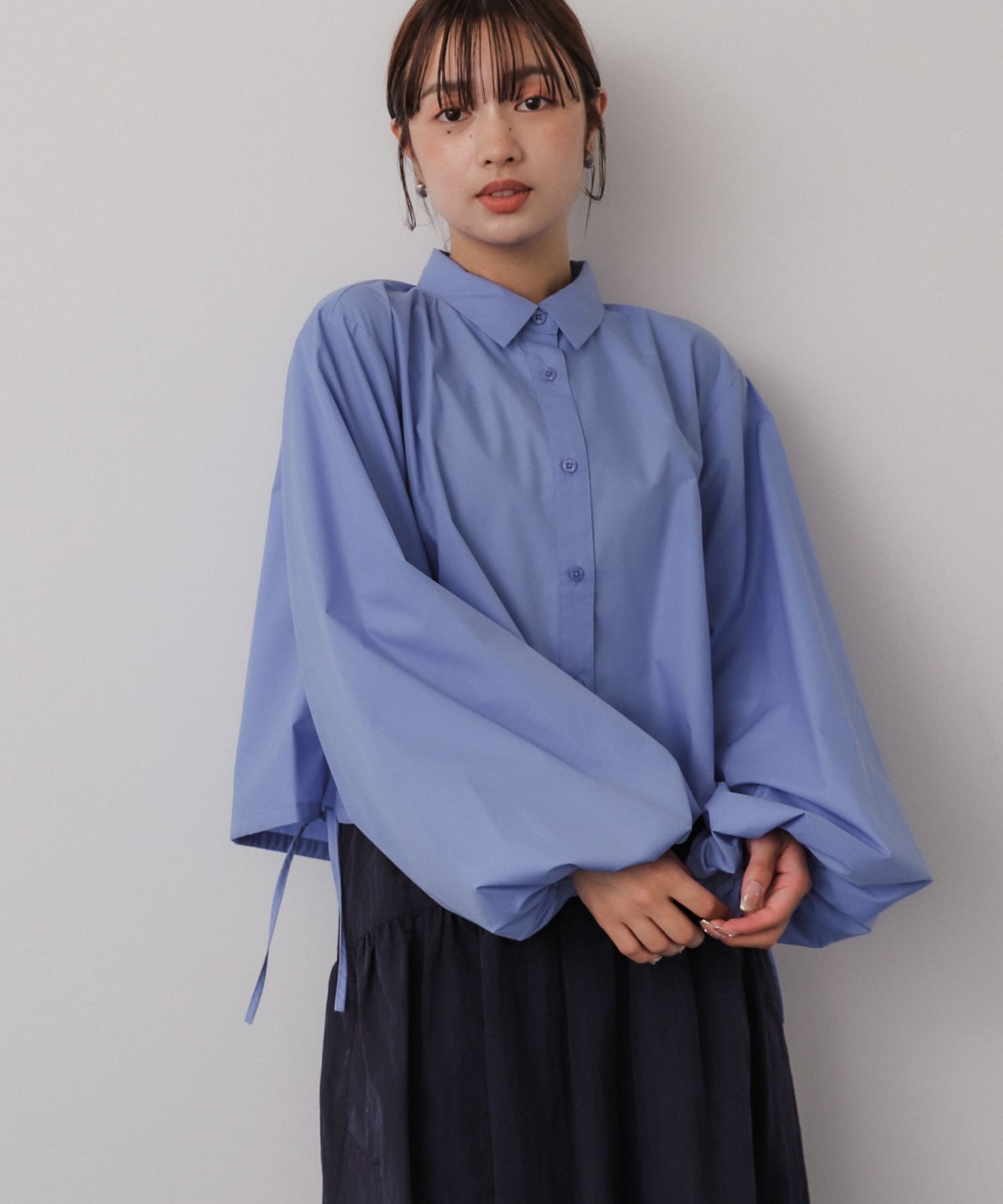 身長：158cm サイズ：one