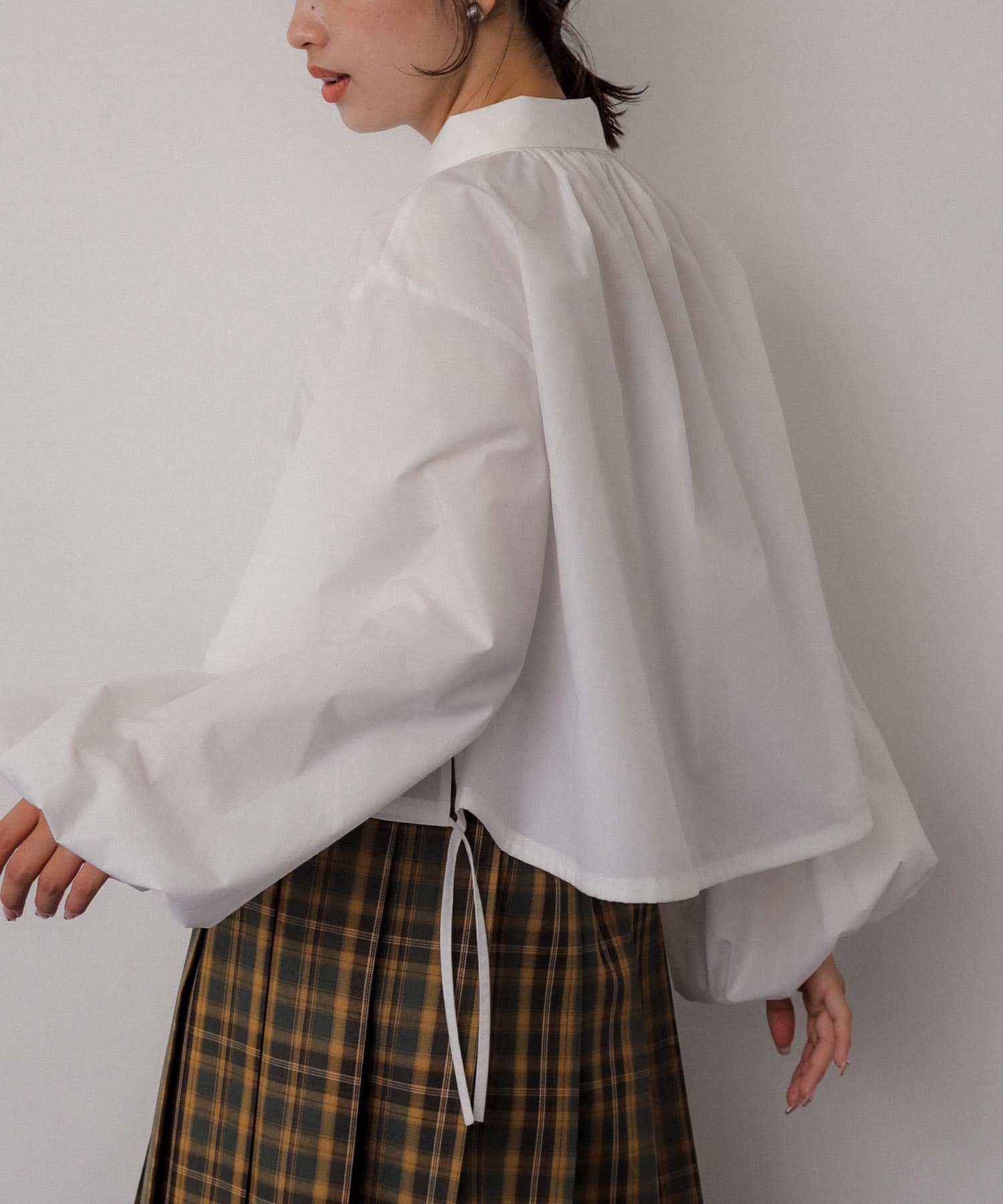 身長：158cm サイズ：one