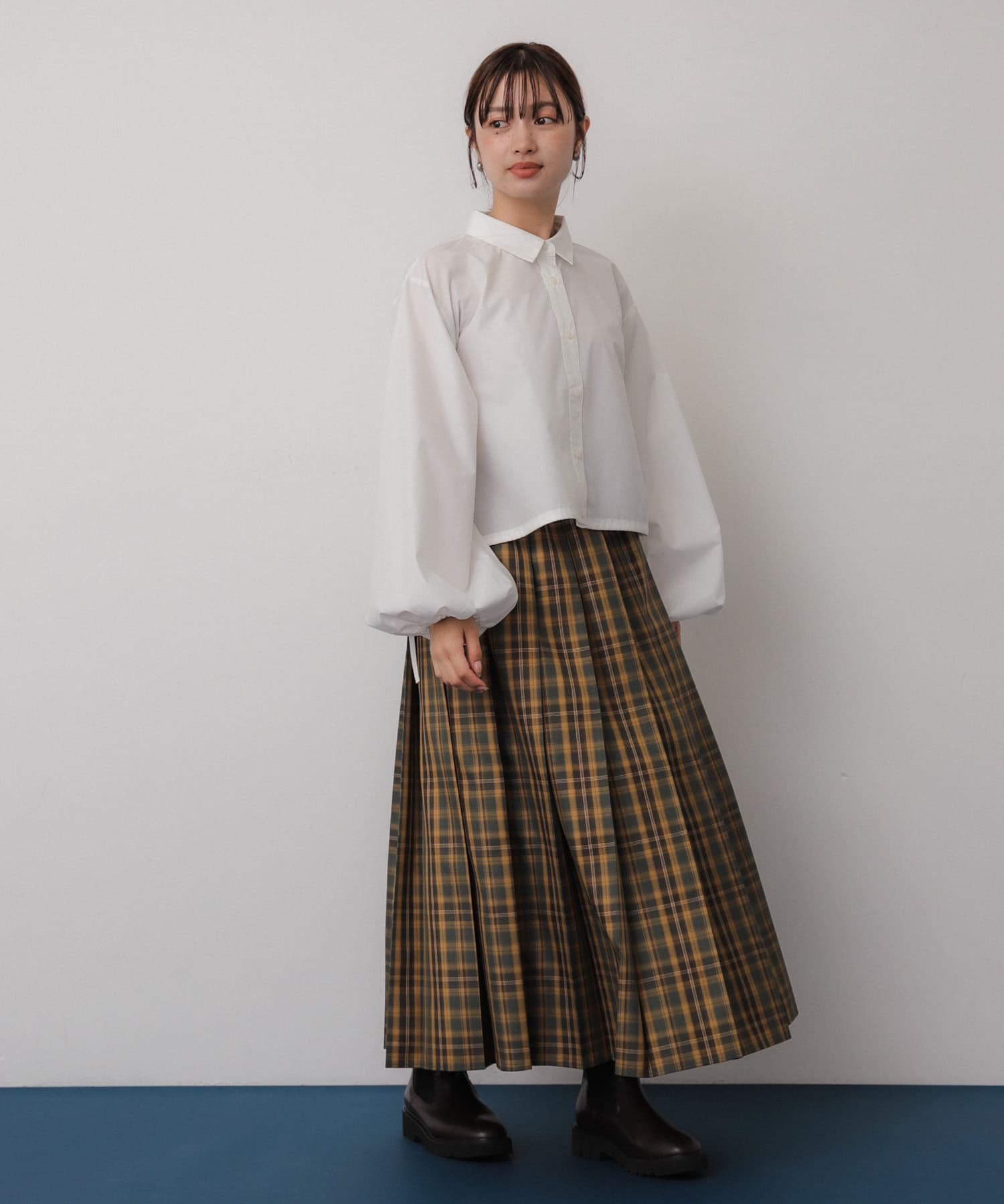 身長：158cm サイズ：one