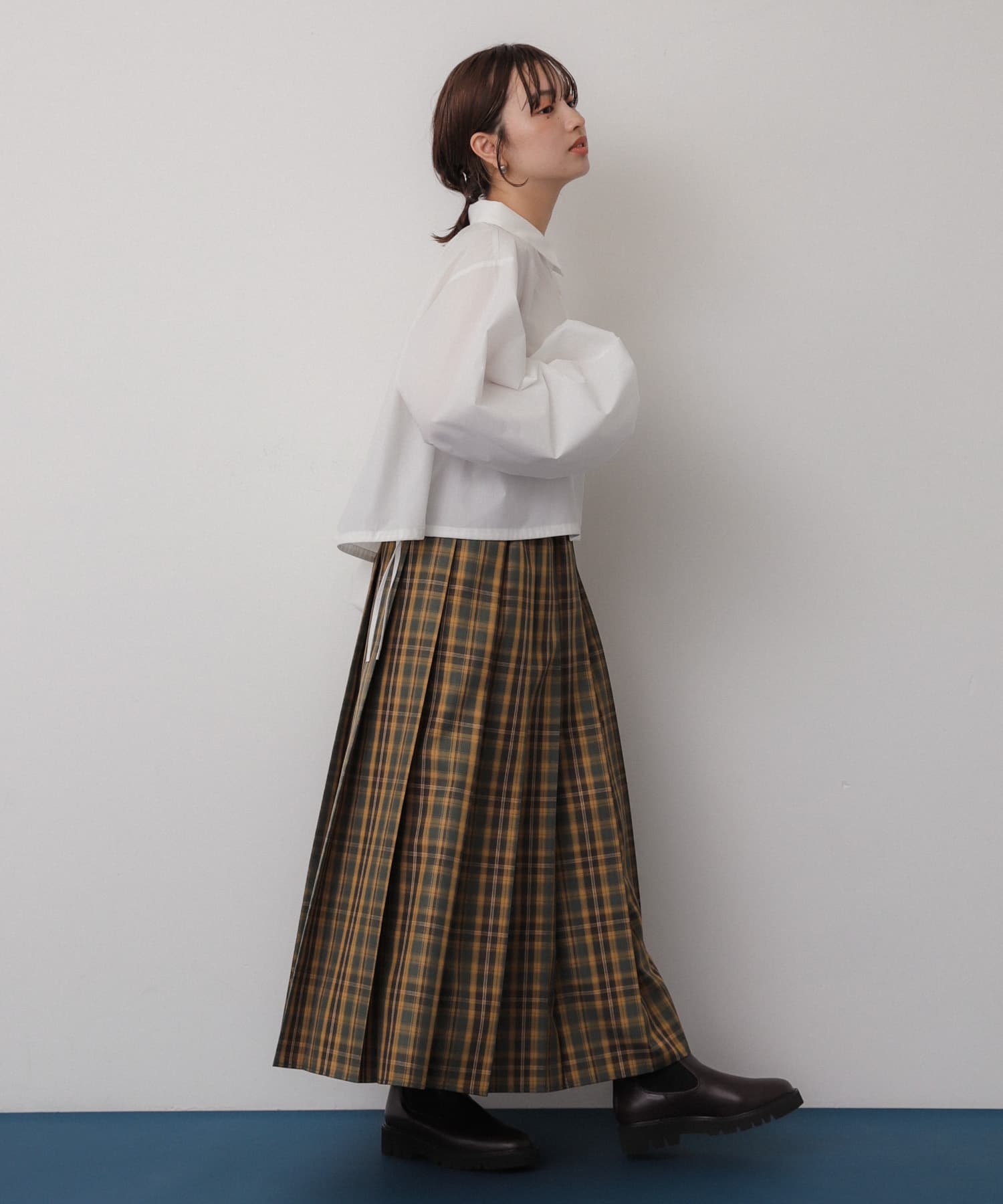 身長：158cm サイズ：one