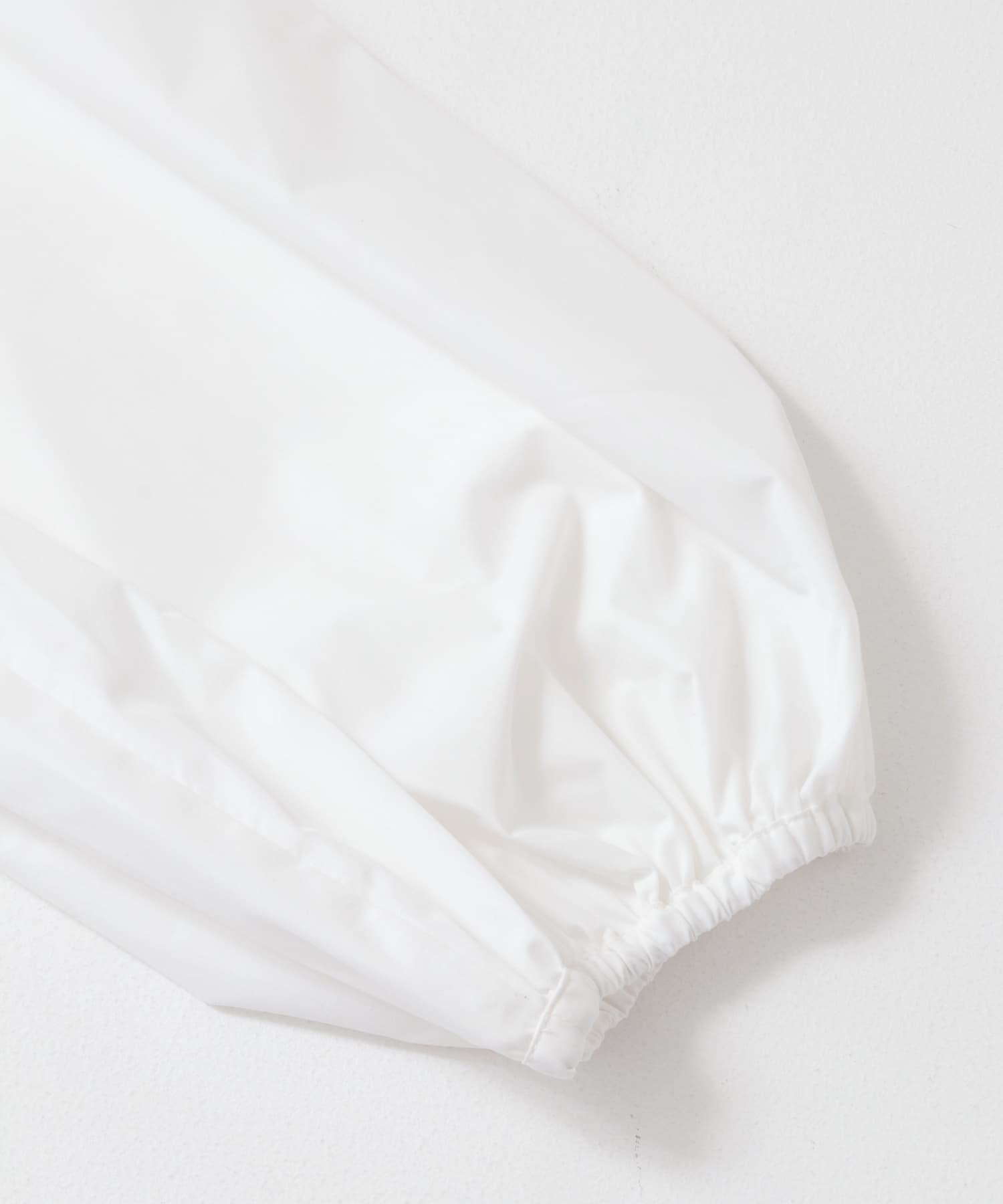 ボリュームスリーブクロップドシャツ OFF WHITE one